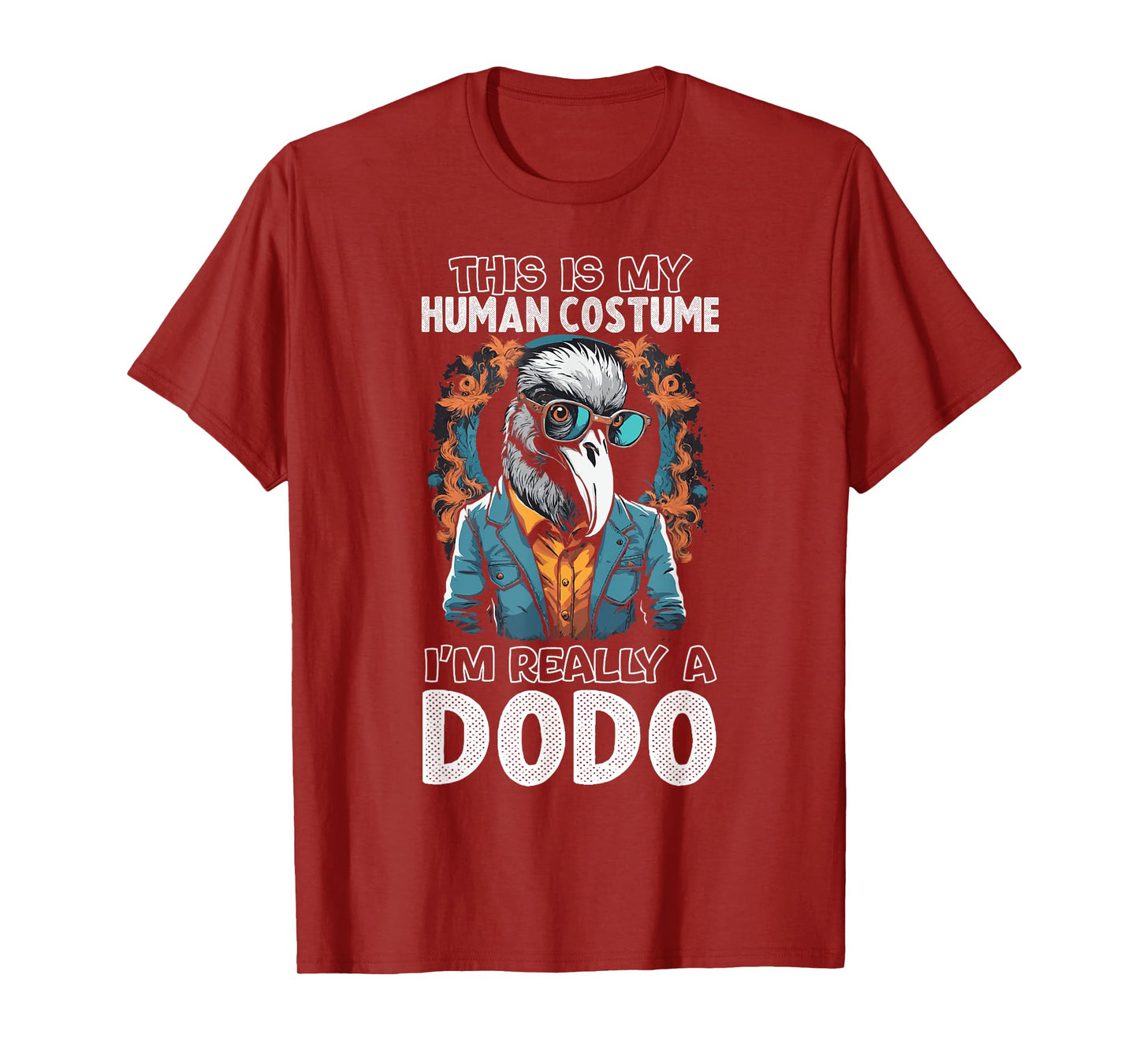 Dodo Costume Funny Dodobird Humor Retro Birds T-Shirt