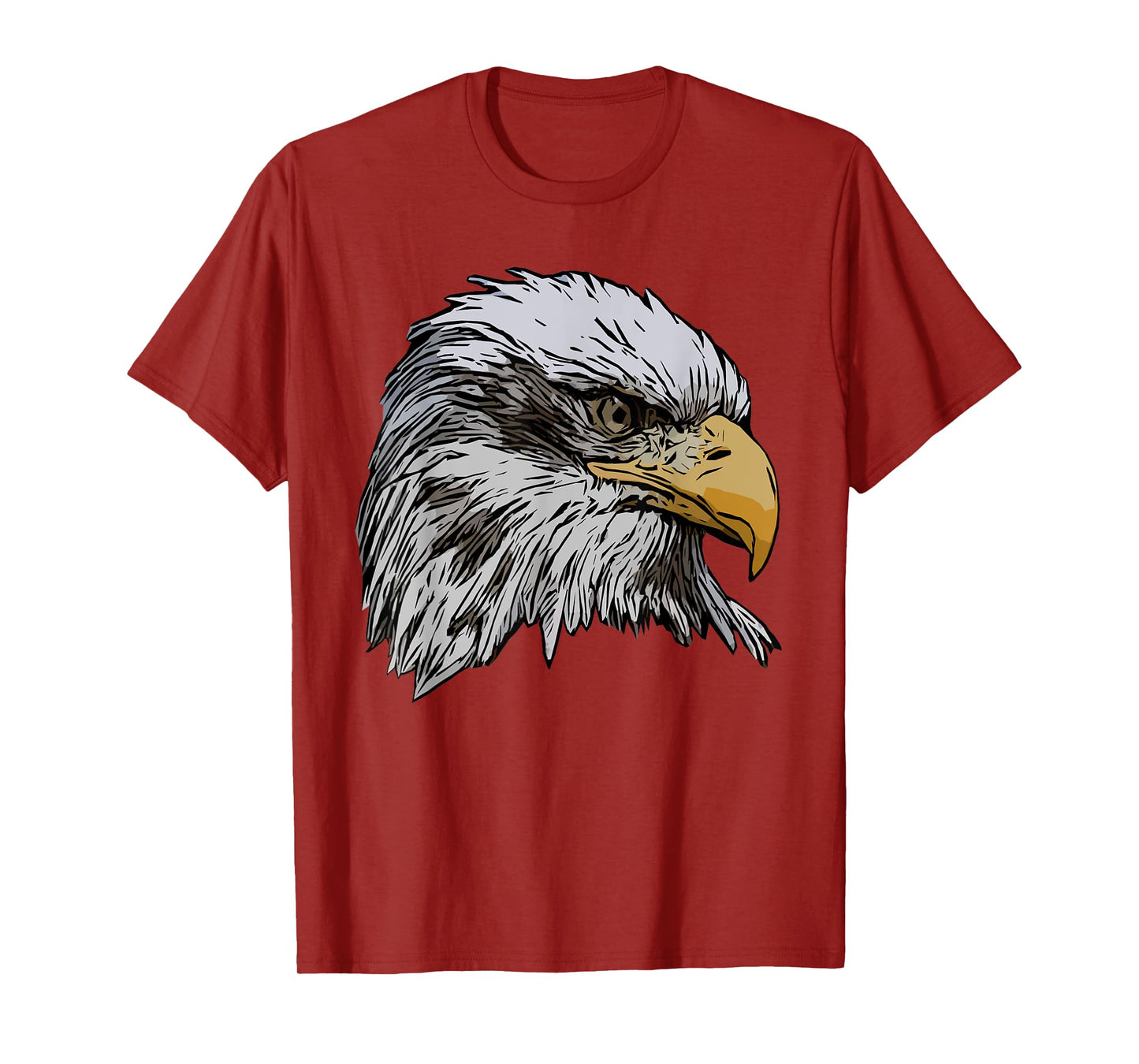 Bald Eagle Graphic American National Symbol Animal Design T-Shirt