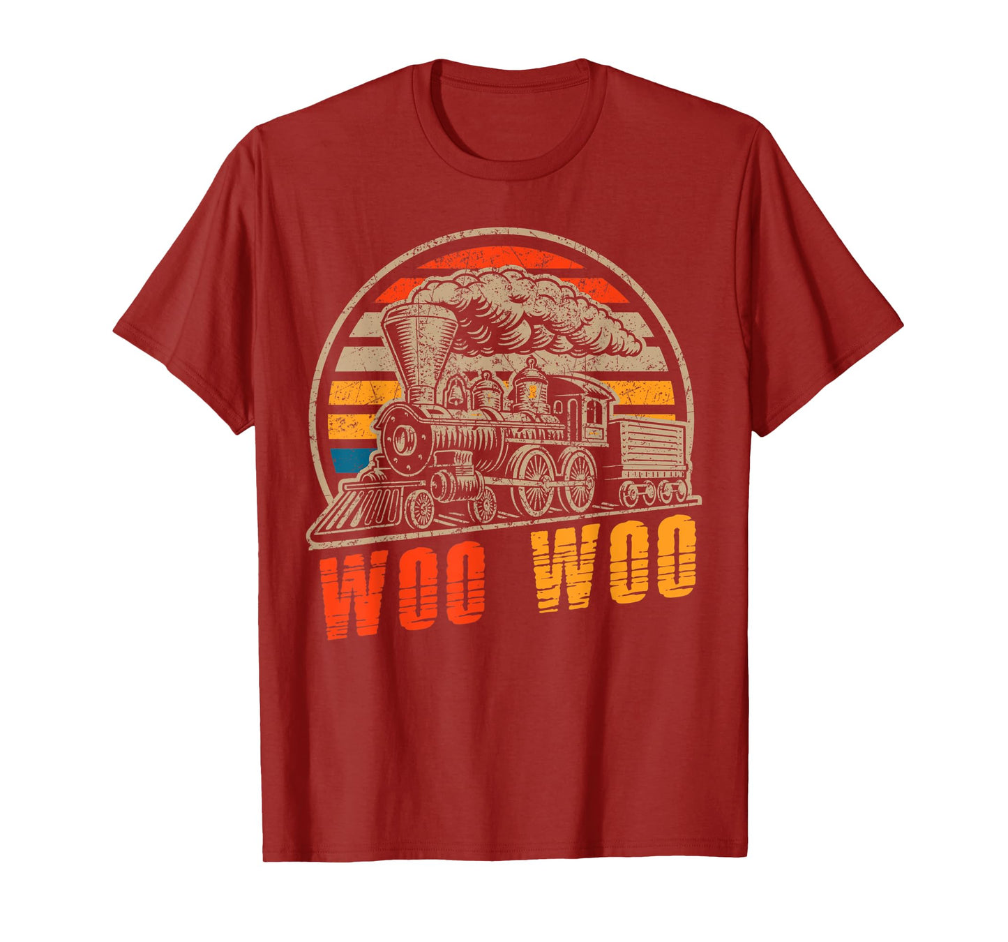 Vintage Trains Woo Woo Retro Vintage Train T-Shirt