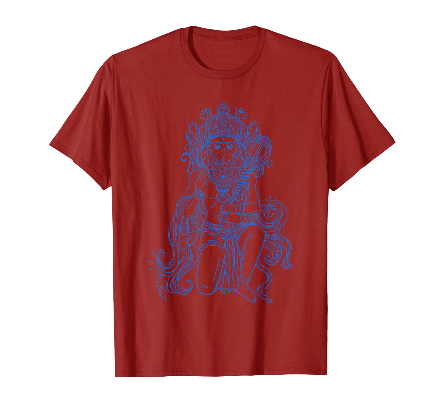 "Divine Hanuman" – Full Body Depiction of The Monkey God T-Shirt