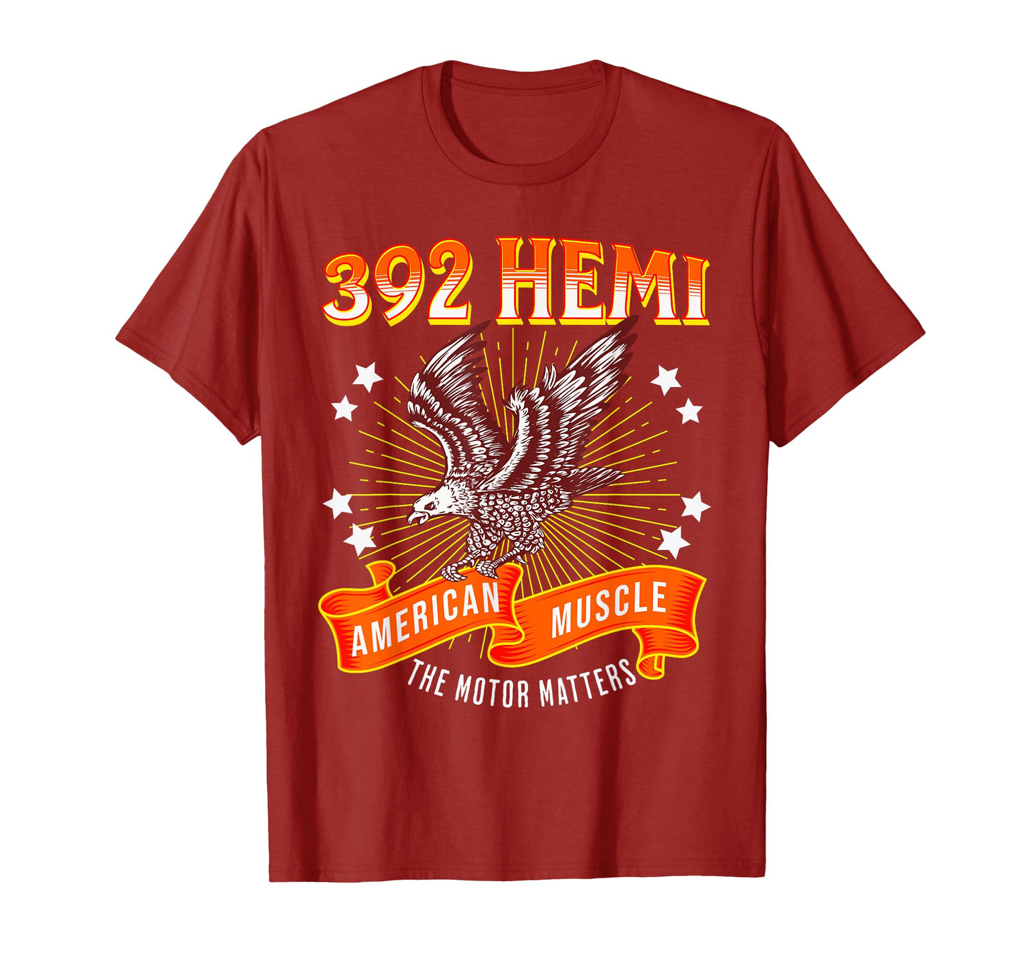 392 Hemi American Muscle Motor Matters Eagle Design T-Shirt
