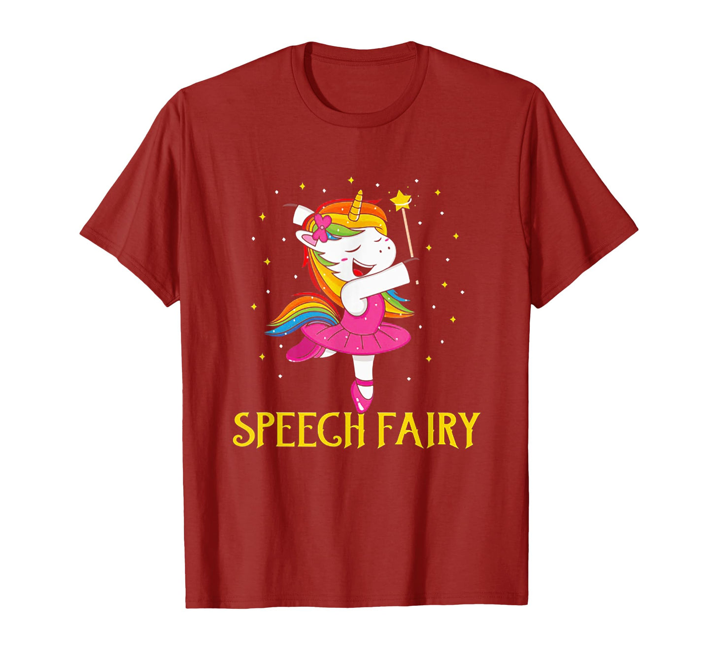 Speech Fairy Funny Unicorn T-Shirt