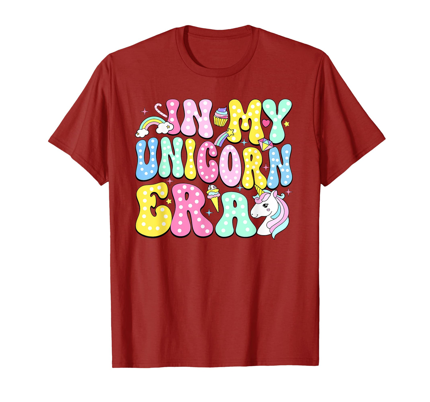 In My Unicorn Era Unicorn Lovers Kids Unicorn Day T-Shirt