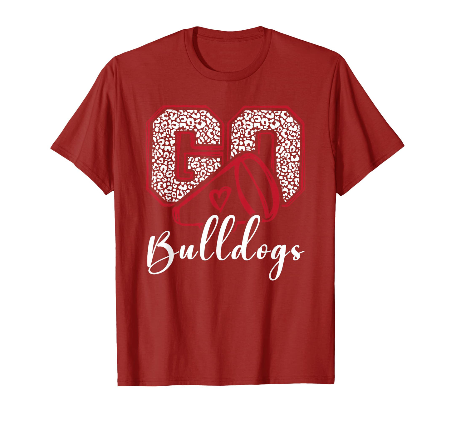 Go Dawgs Funny Bulldogs for Men Women Kids Boys Girls T-Shirt