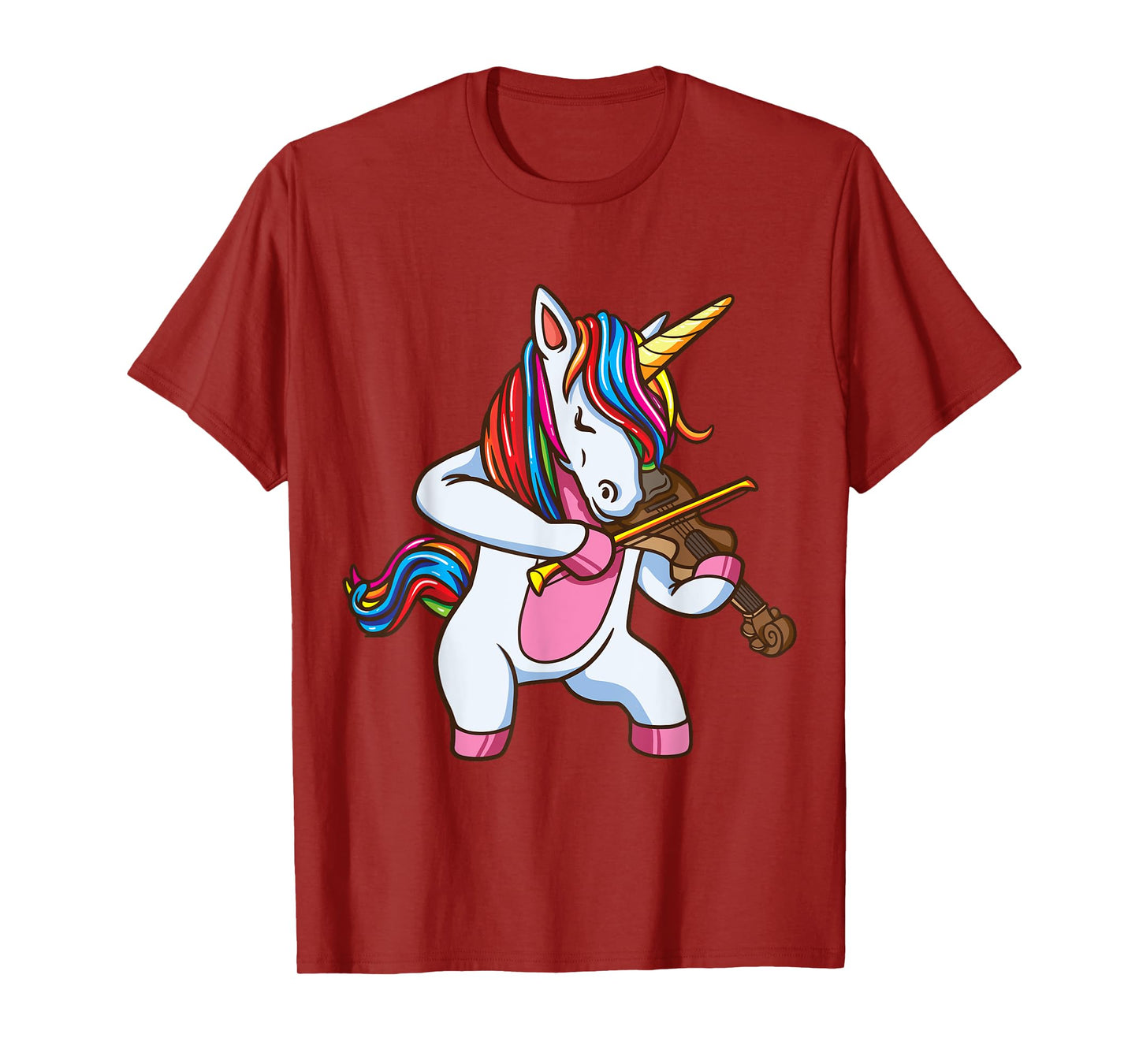 Violinist Unicorn Violin Viola Player Music Lover Gift Shirt T-Shirt