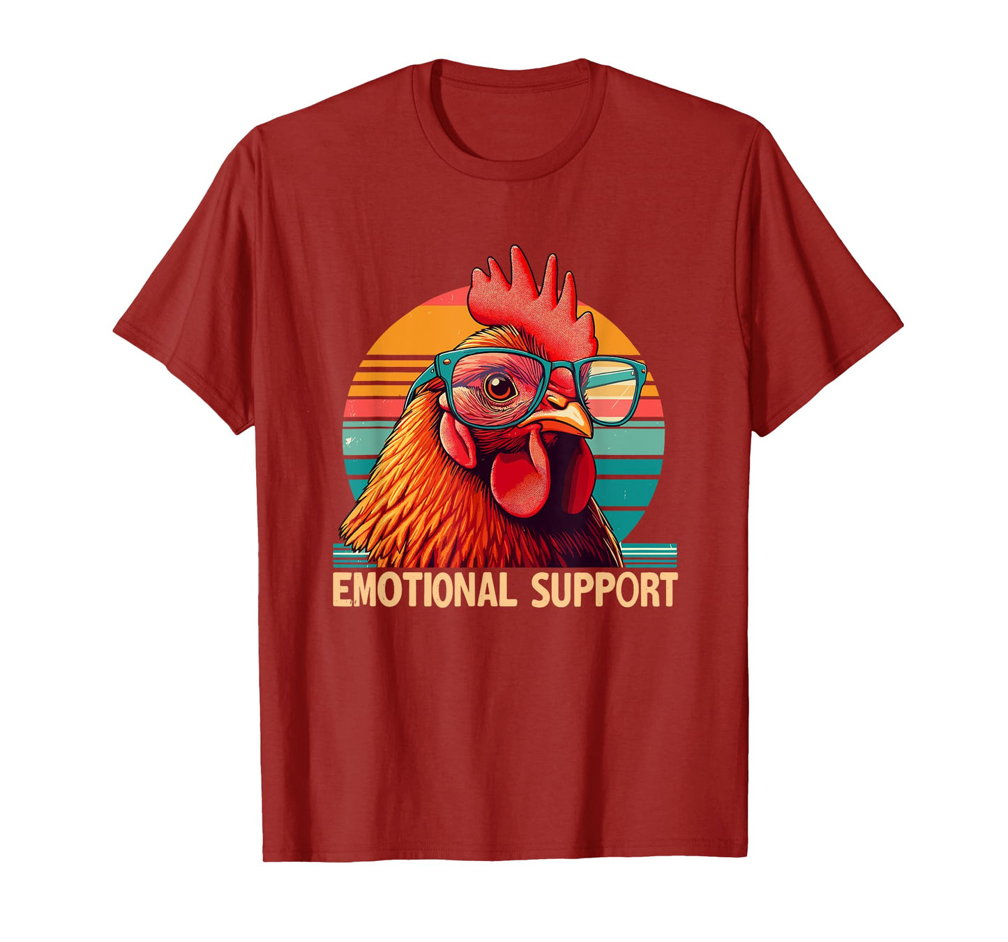 Chicken Emotional Support T-Shirt