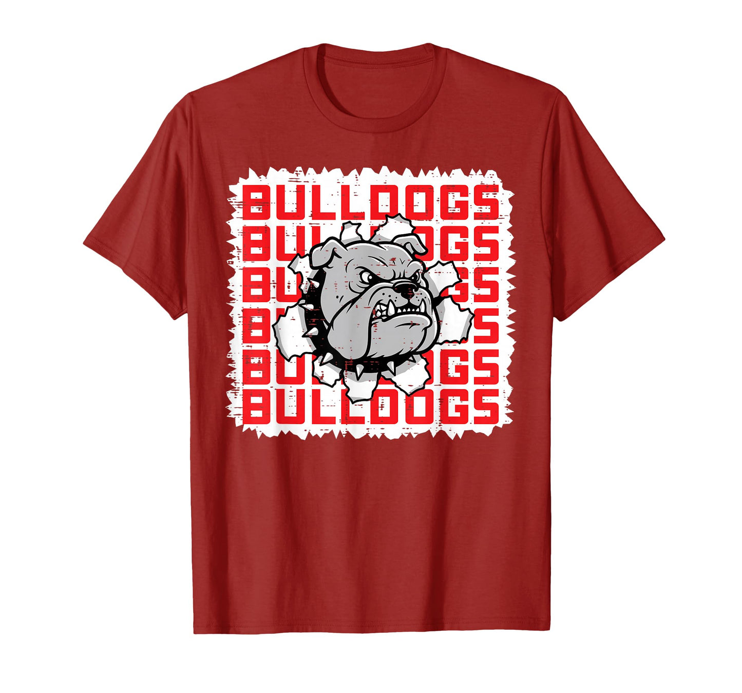 Bulldog Women Kids Boys Girls Youth Men Teen T-Shirt