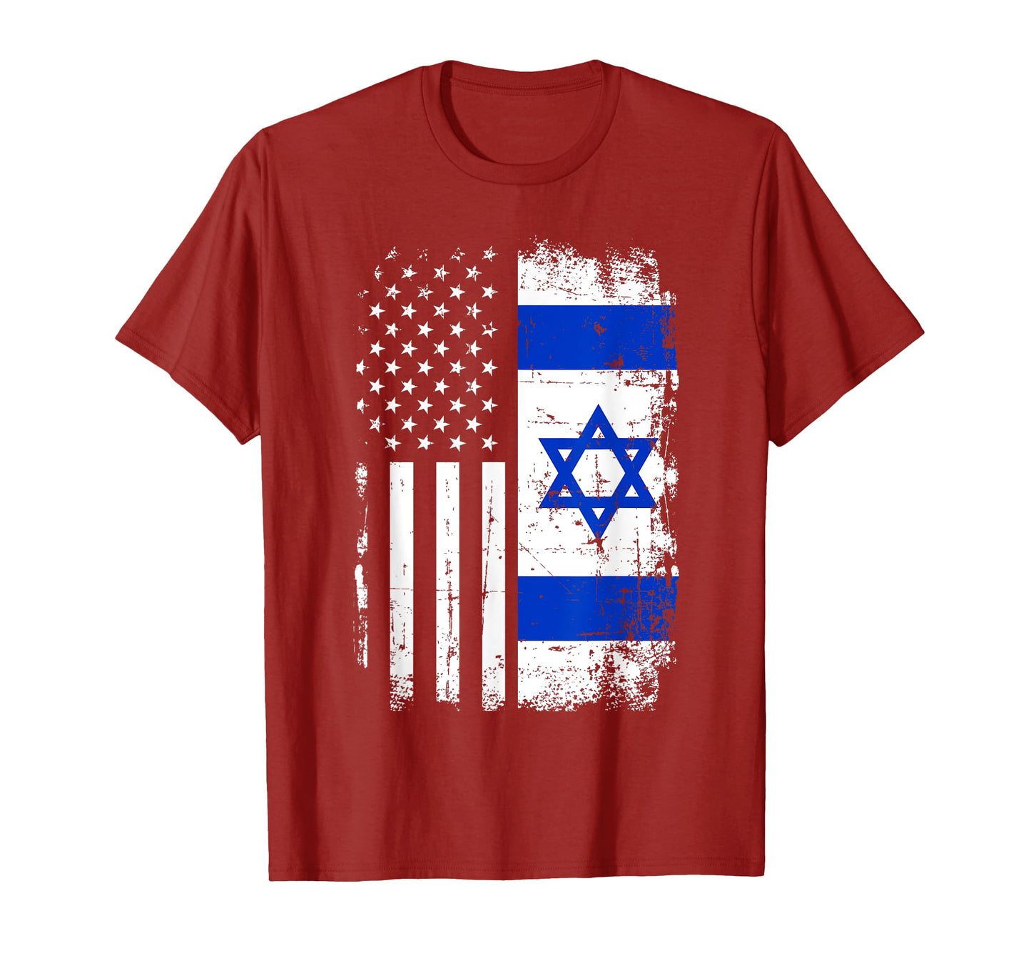 Israel USA flag T-Shirt