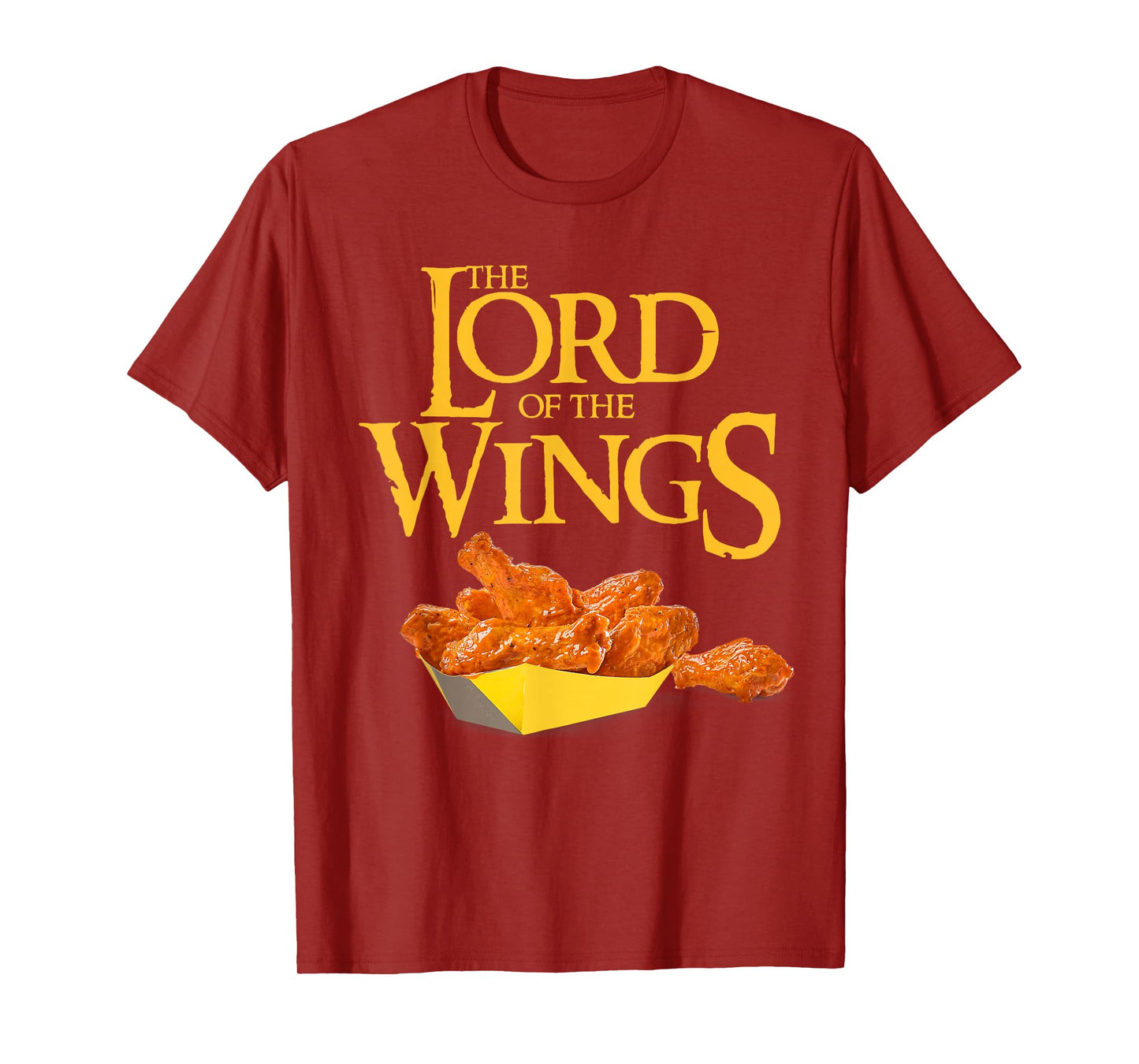 Lord of the Wings BBQ Chicken Wings Lord of the Wings T-Shirt