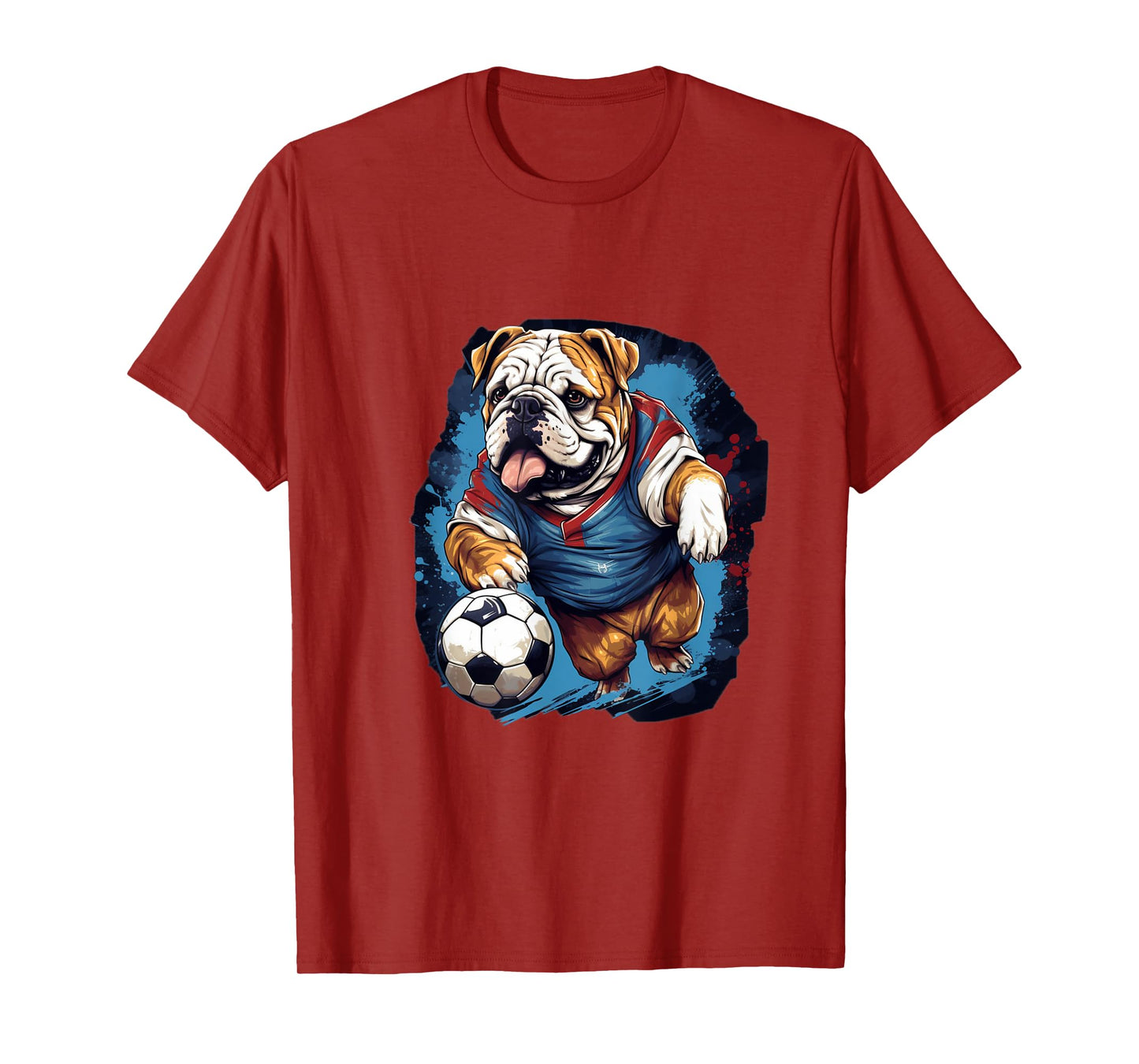 English Bulldog Soccer - English Bulldog T-Shirt