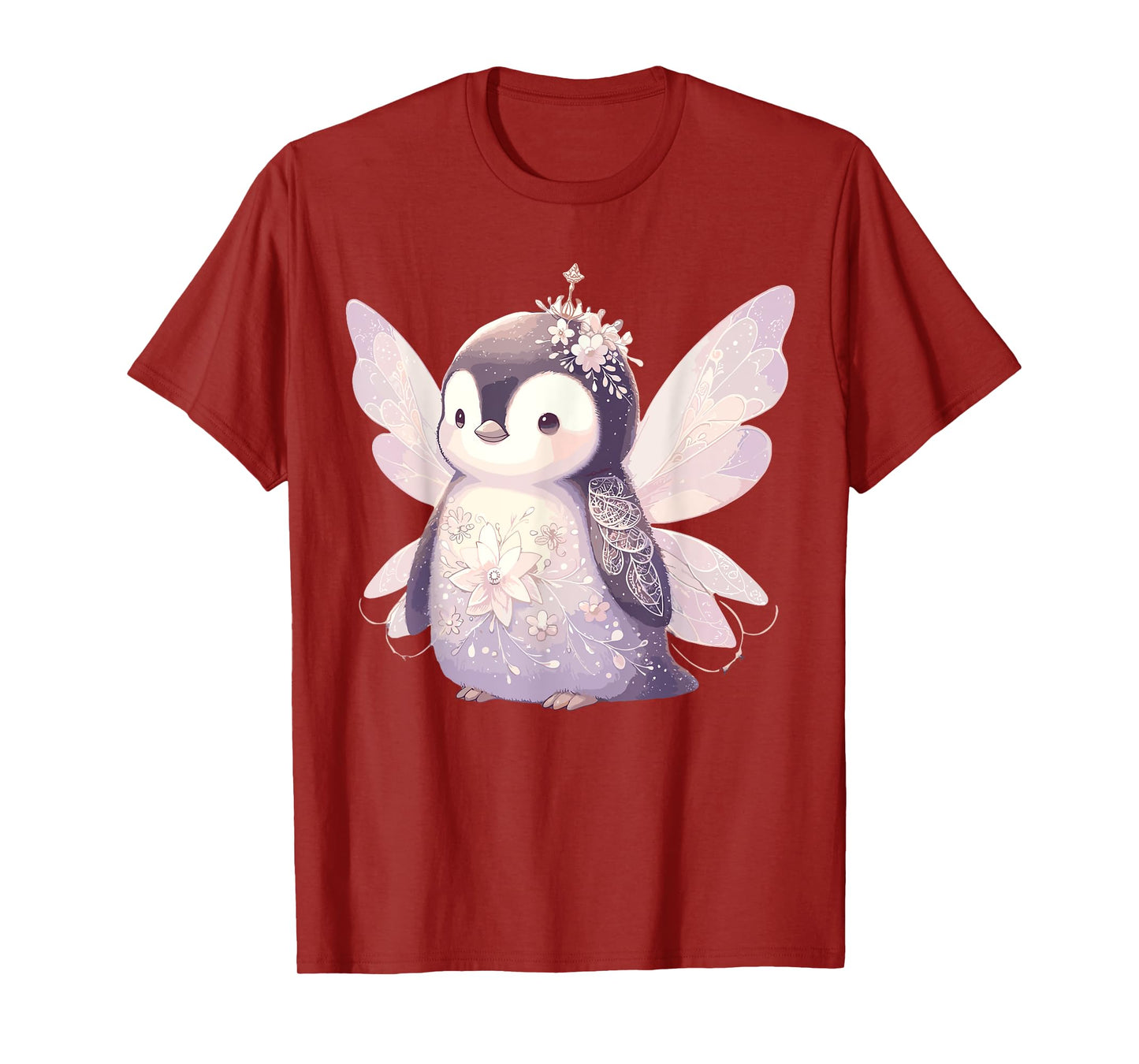 Cute Fairy Fairycore Aesthetic Penguin Lover Apparel Penguin T-Shirt
