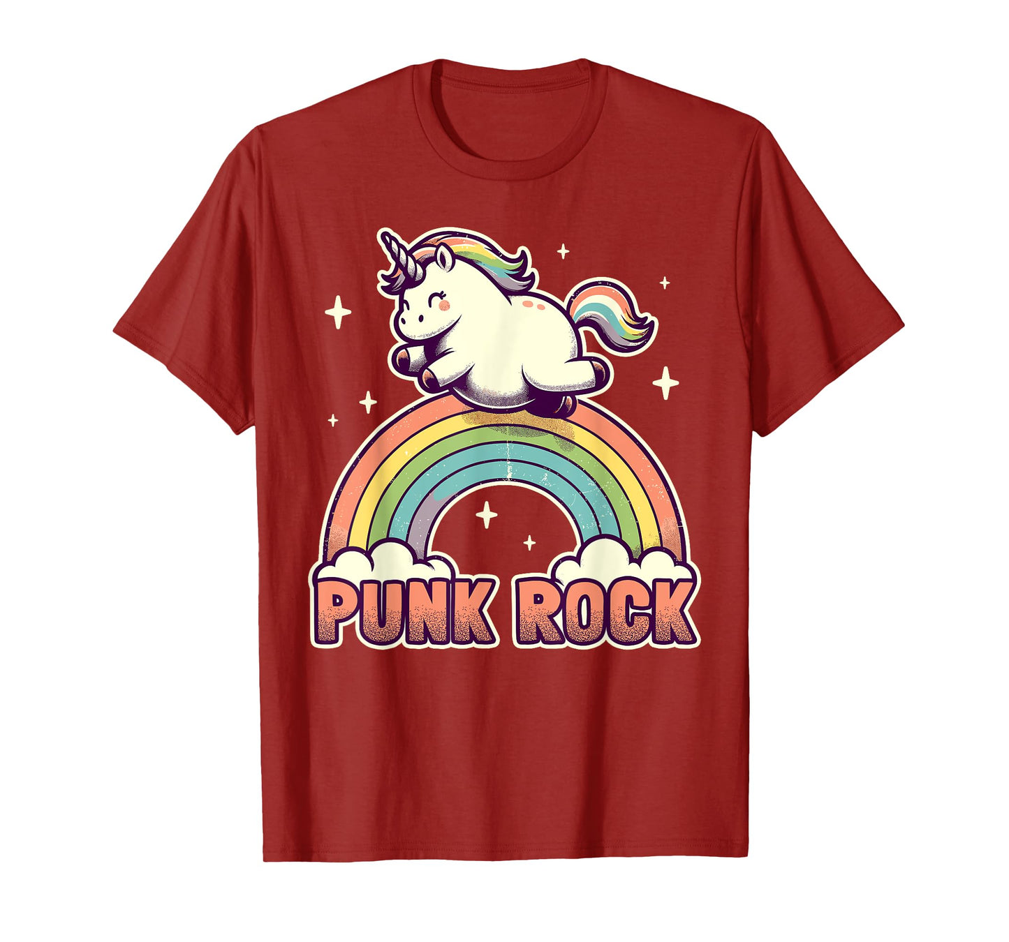 Punk Rock Unicorn I Punk Rock T-Shirt