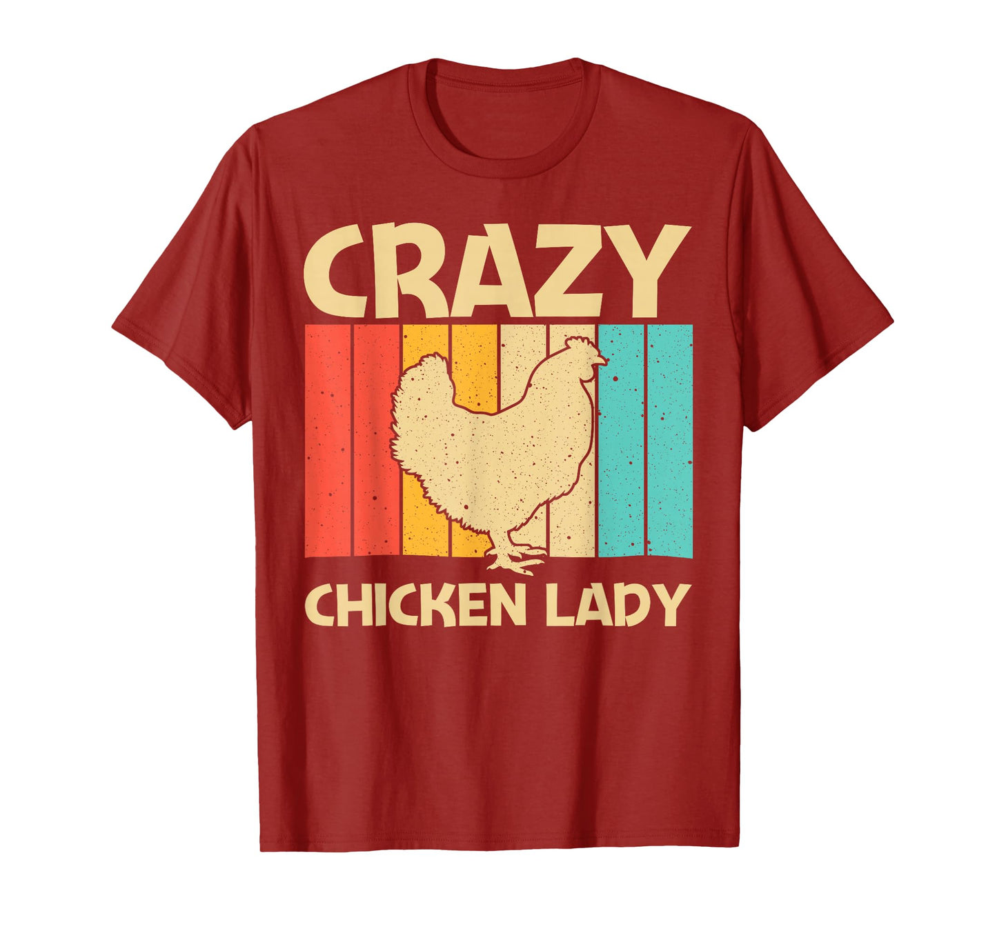 Funny Chicken Art For Women Mom Chicken Farmer Poultry Lover T-Shirt