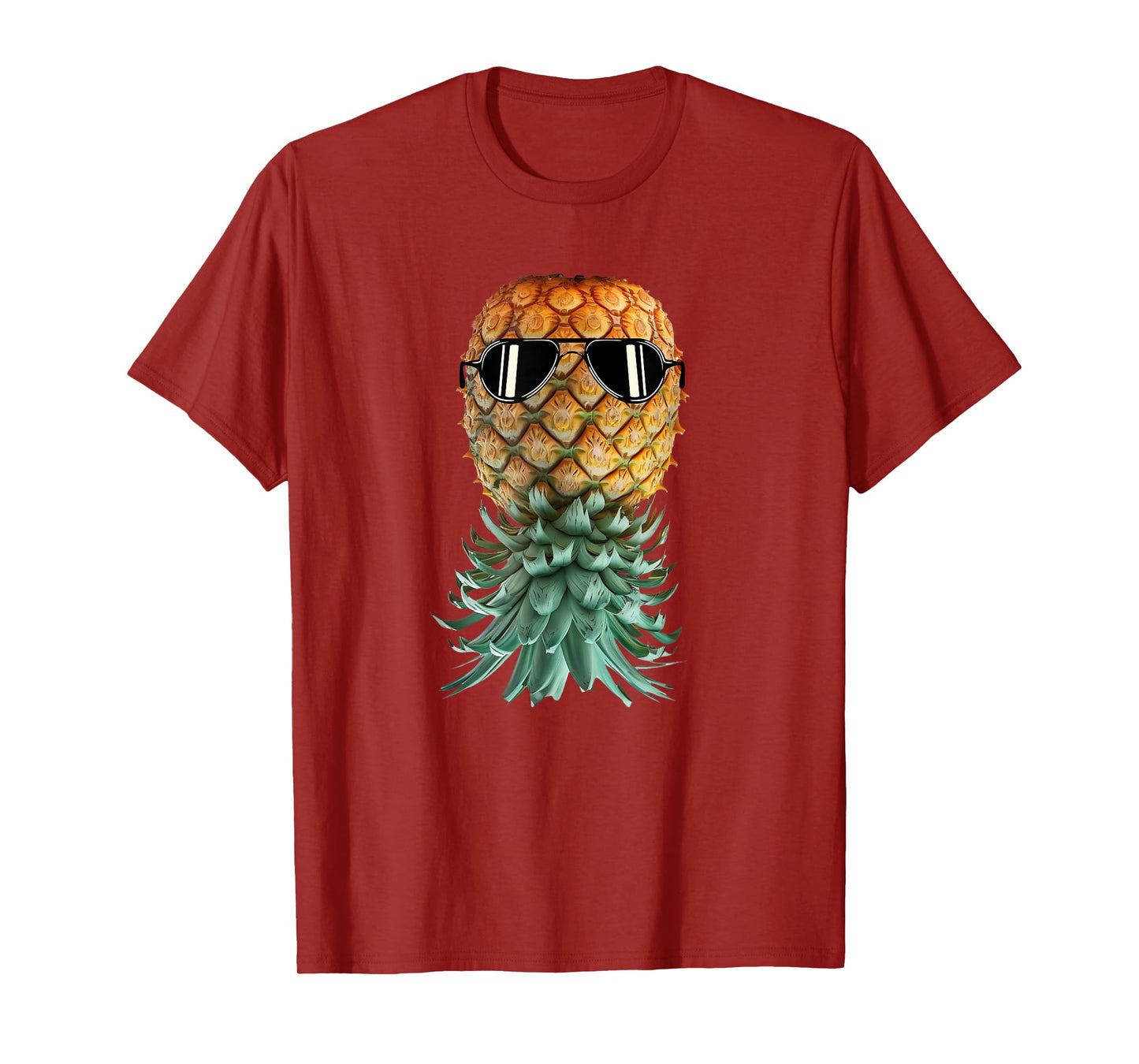 Matching Wife & Husband Upside Down Pineapple T-Shirt