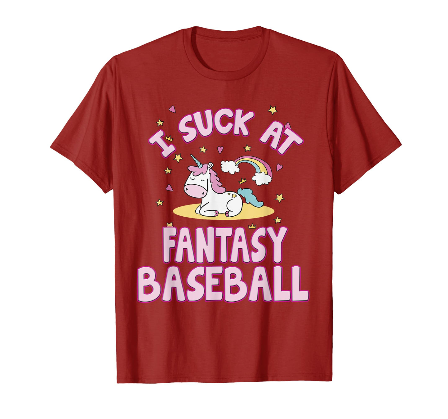 I Suck At Fantasy Baseball Draft Party T-Shirt
