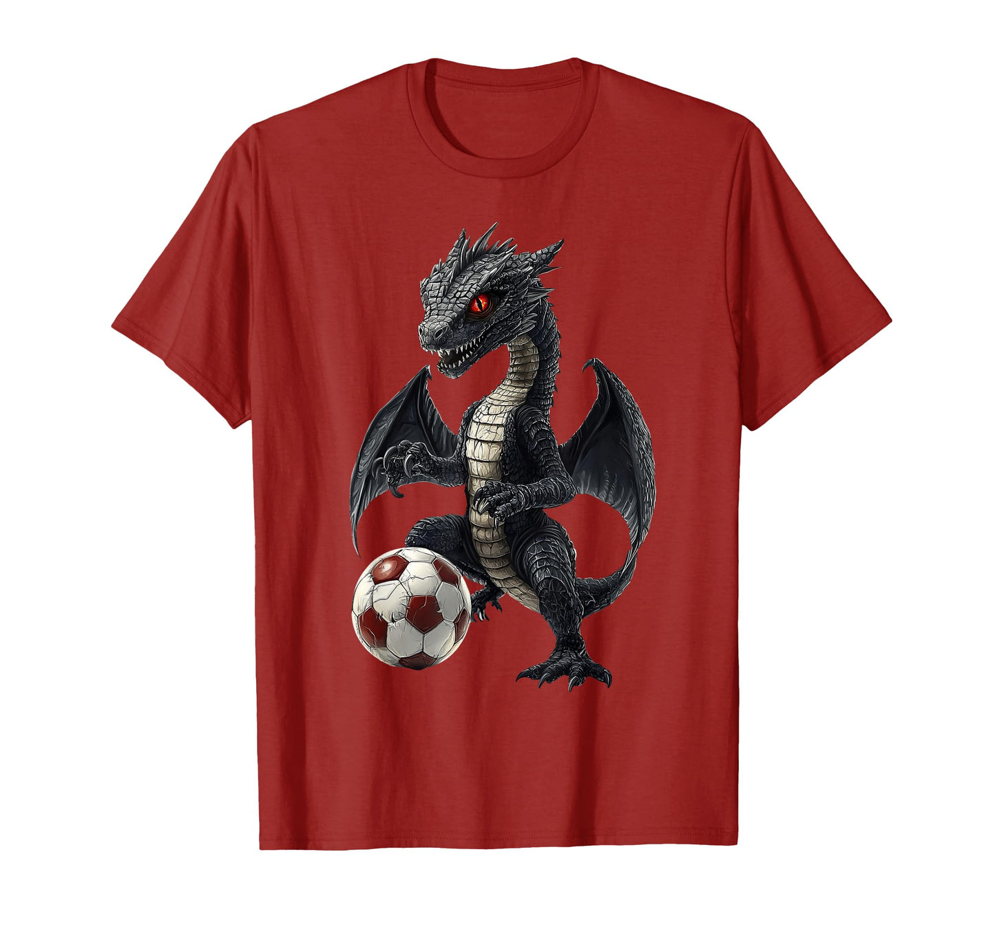 Dragon Playing Soccer T-Shirt