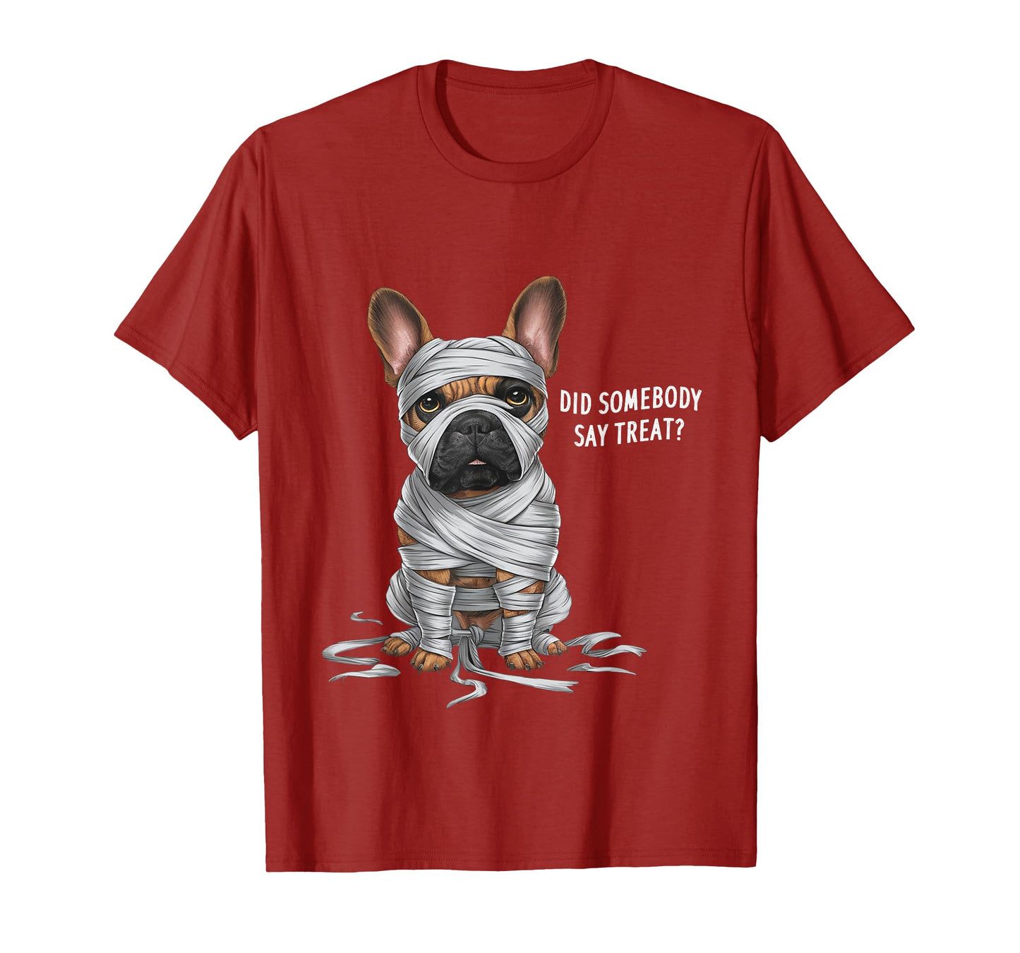 French Bulldog Mummy Halloween Dog T-Shirt