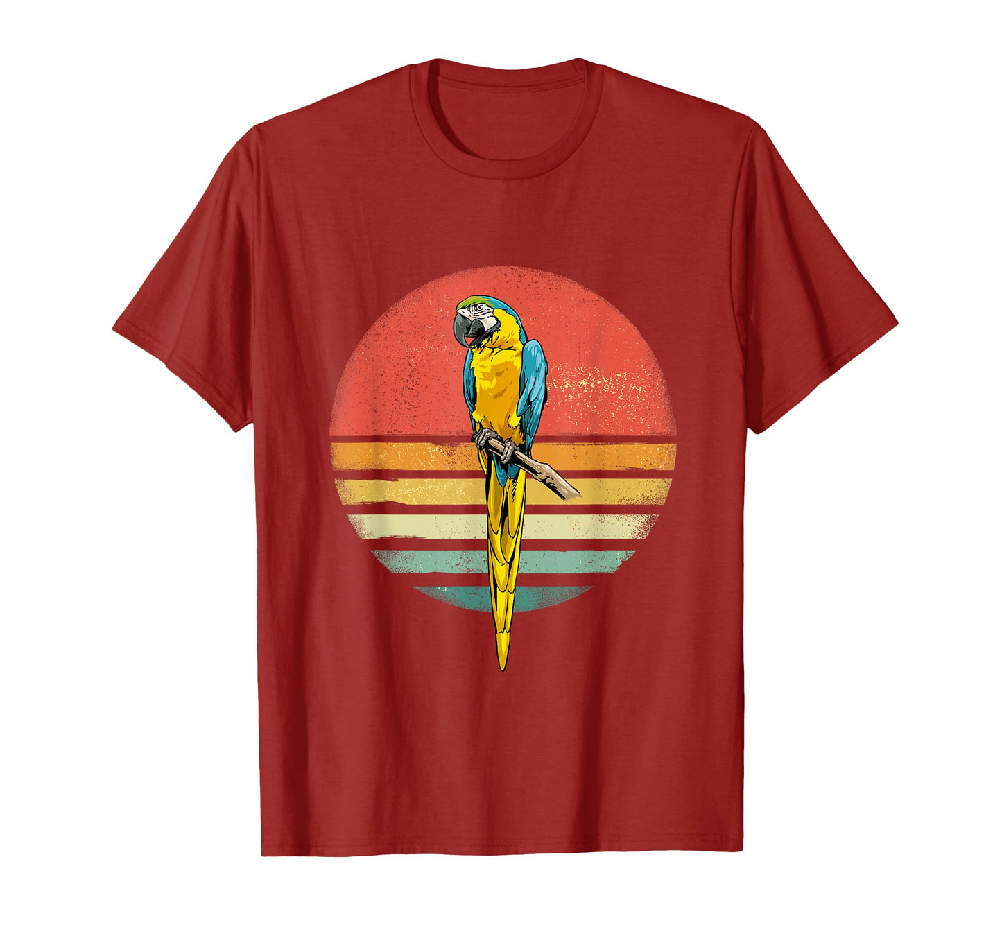 Parrot Bird Retro Parrot Birdwatcher Bird Parrot Lover T-Shirt