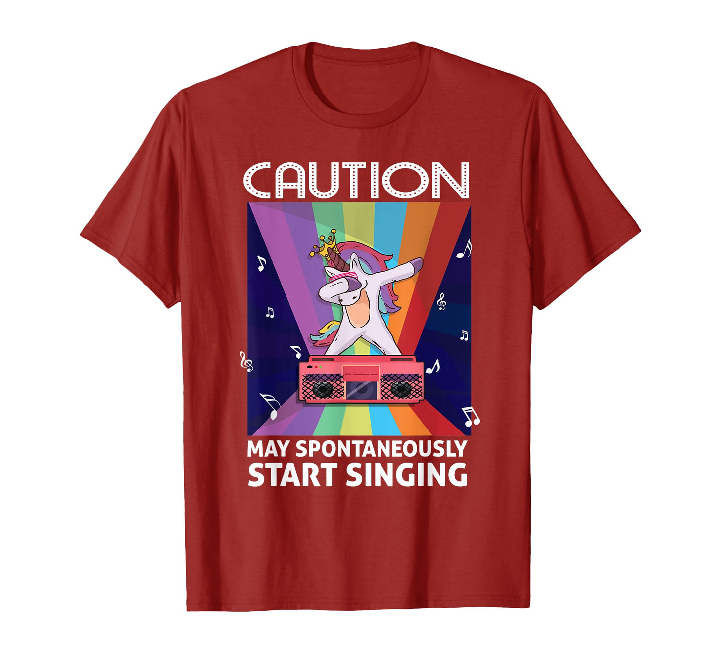 Singer Music Party Caution May Spontaneously start singing T-Shirt