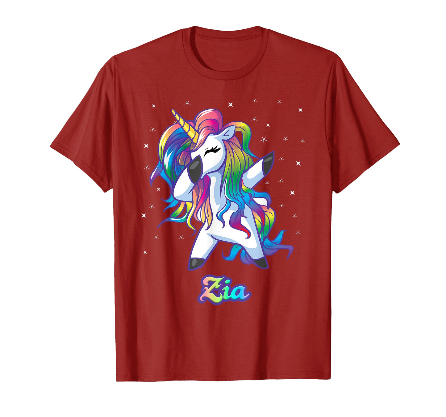 ZIA Unicorn Gifts For Girls Birthday Gifts For Women T-Shirt
