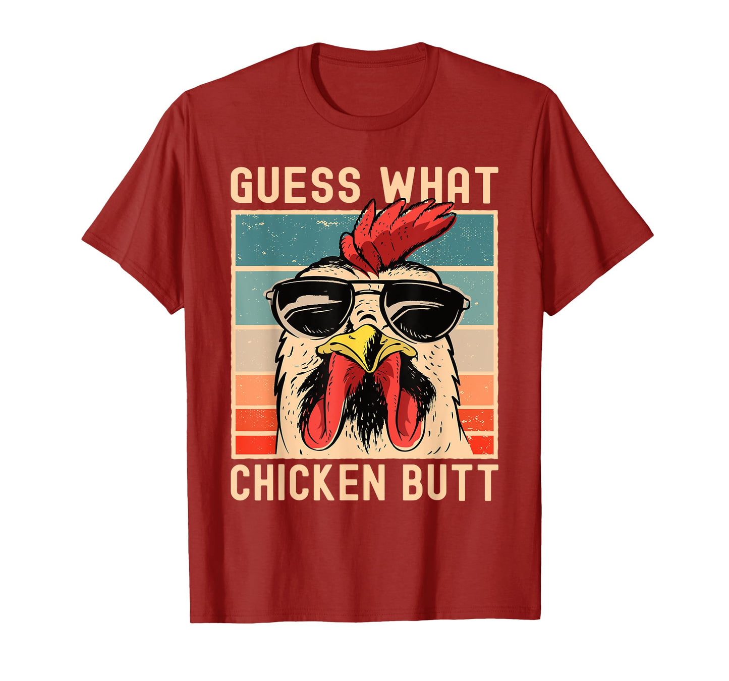 Chicken Meme Design | Guess What Chicken Butt T-Shirt