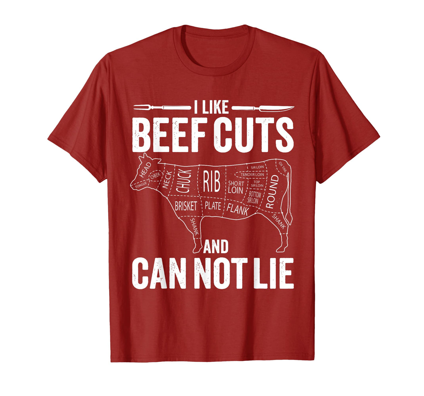 I like Beef Cuts and I can not Lie Funny Barbeque T-Shirt