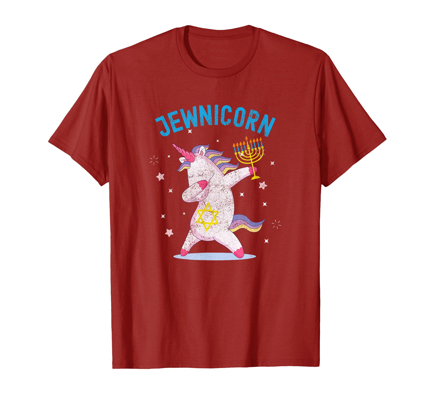 Jewnicorn Unicorn, Funny Happy Hanukkah T-Shirt
