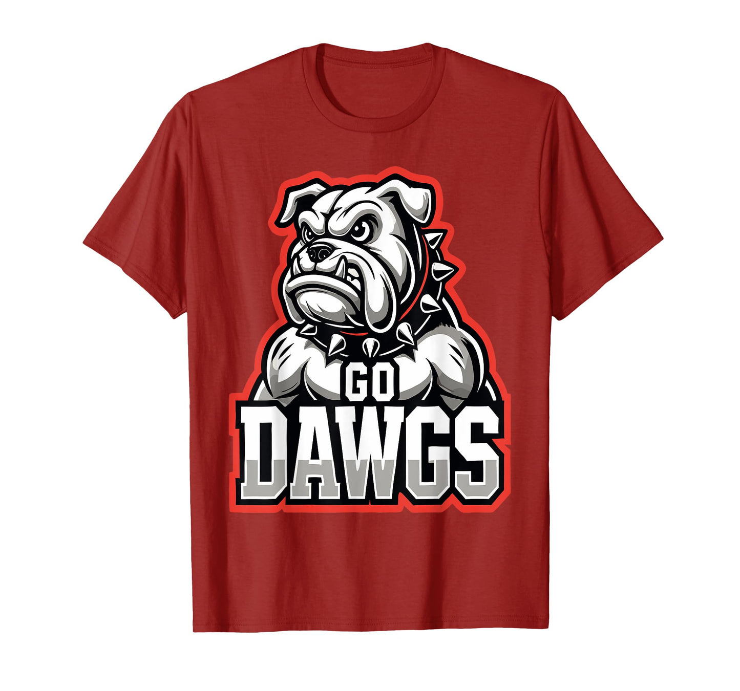 Go Dawgs Funny Bulldogs T-Shirt