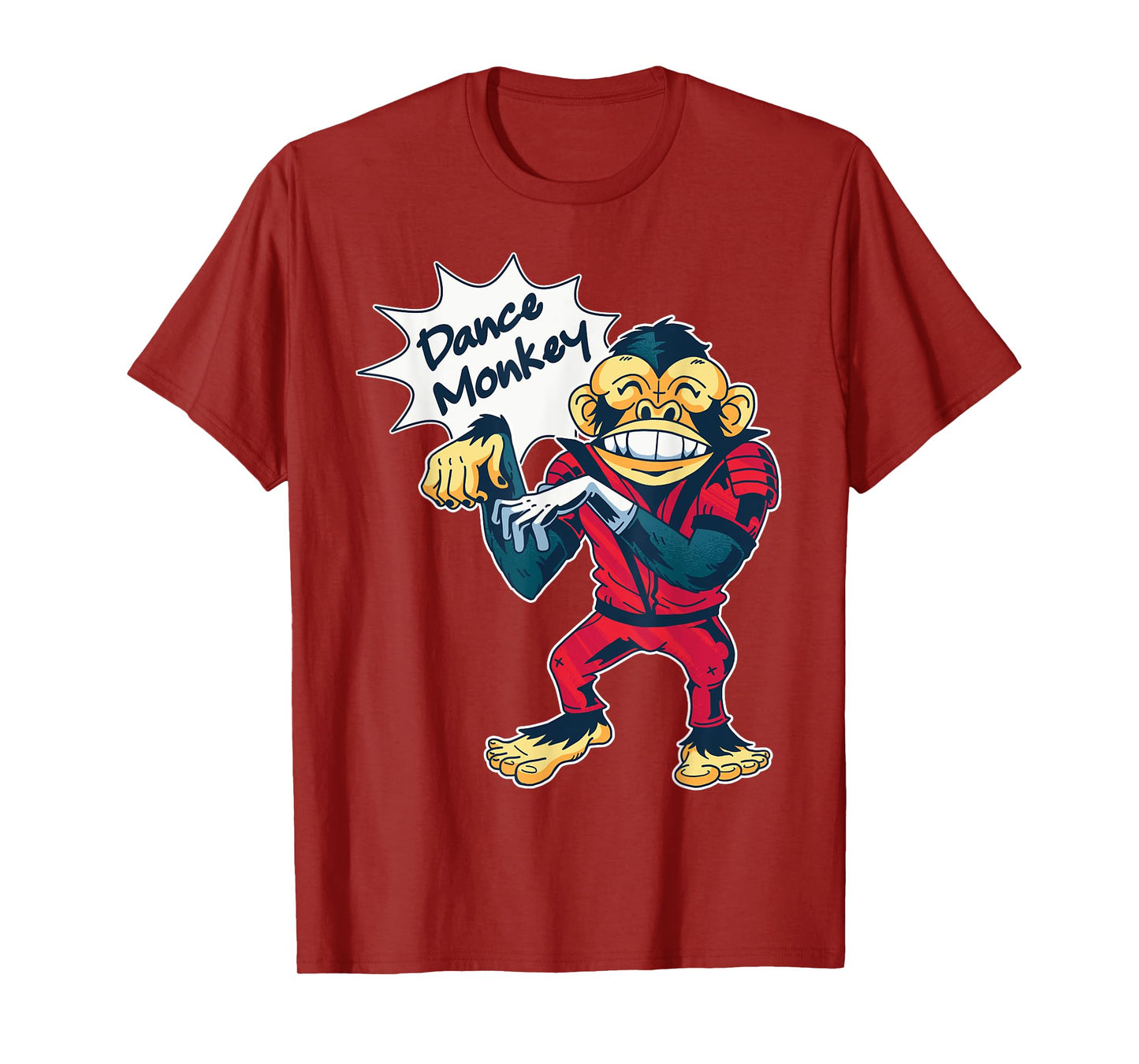 Funny Dance Monkey Music Dancing 90s T-Shirt