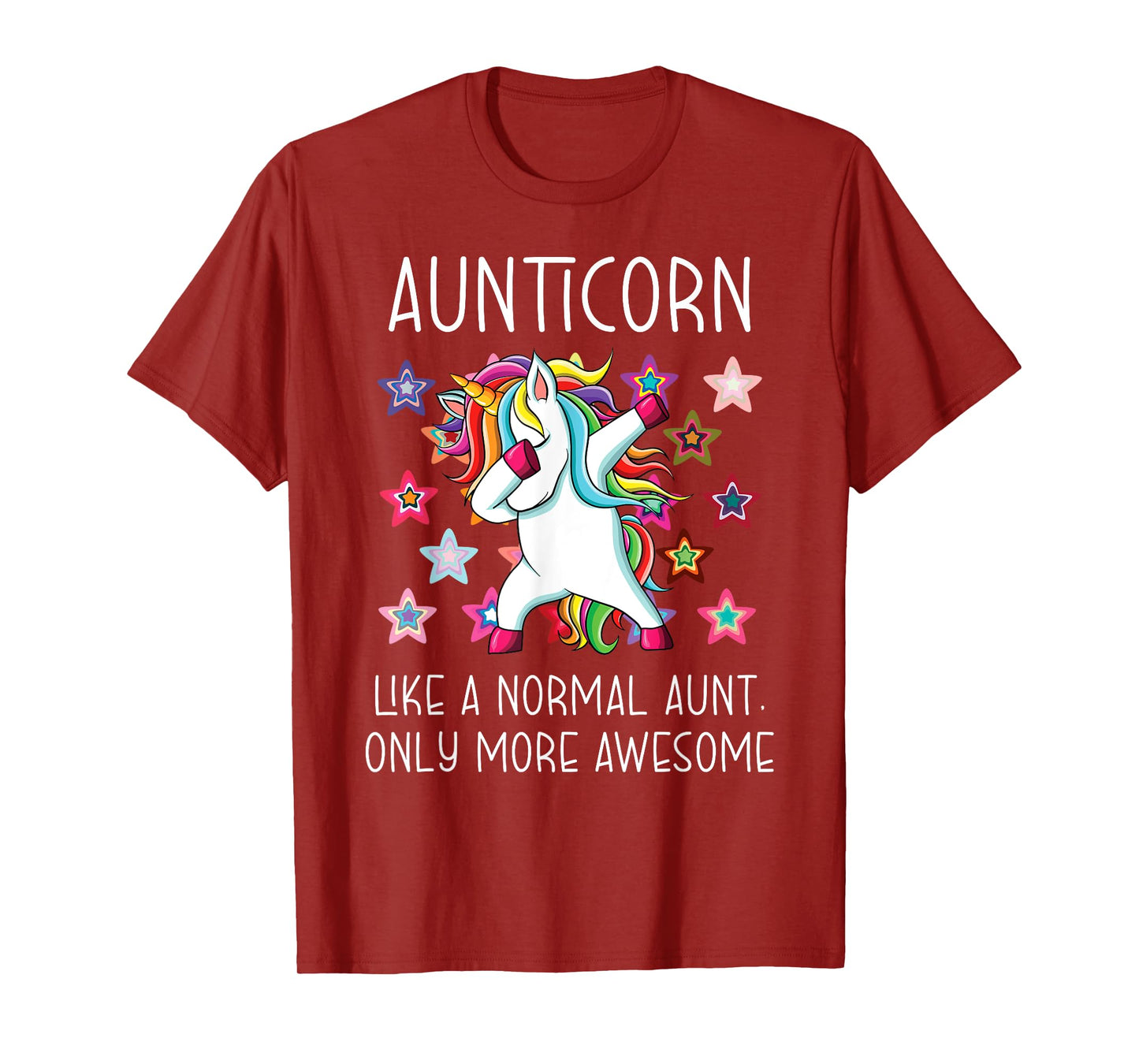 Aunticorn Like An Aunt Only Awesome Dabbing Unicorn T-Shirt