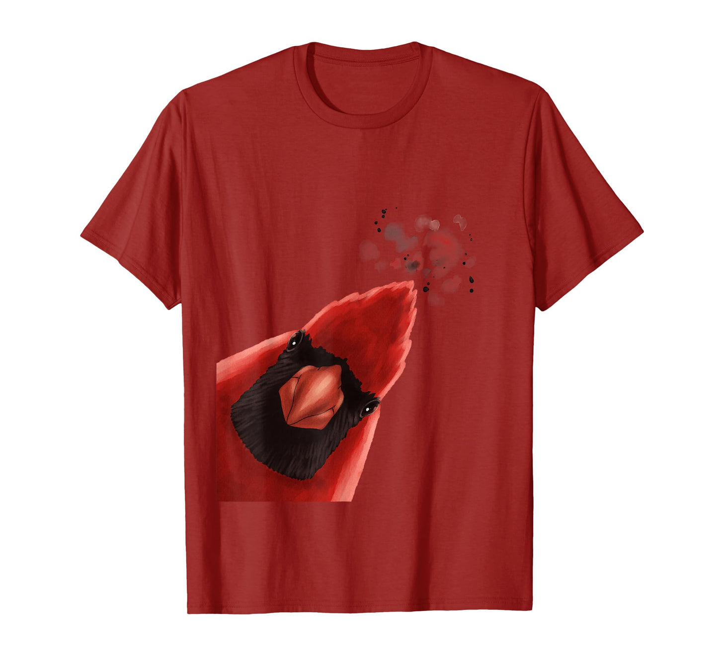Funny Curious Cardinal Bird T-Shirt