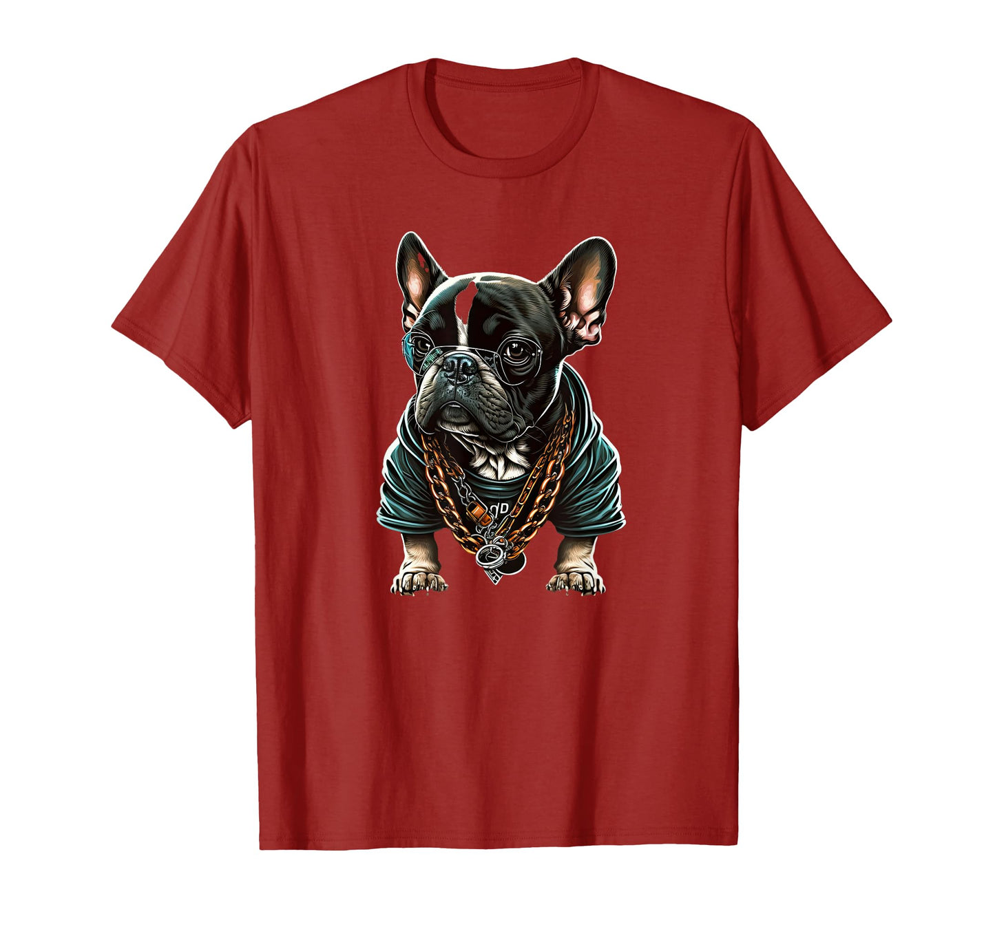 Funny French Bulldog Frenchie Rap hip hop R&B T-Shirt