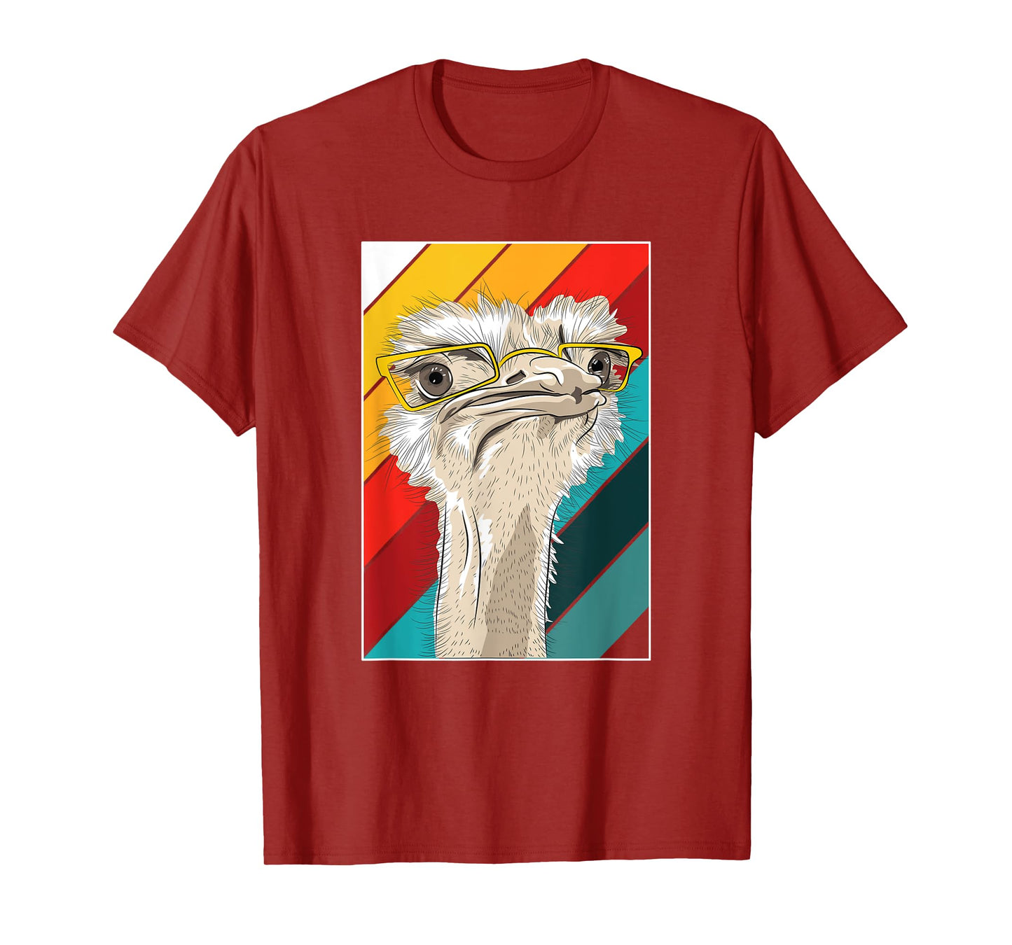 Ostrich Design T-Shirt