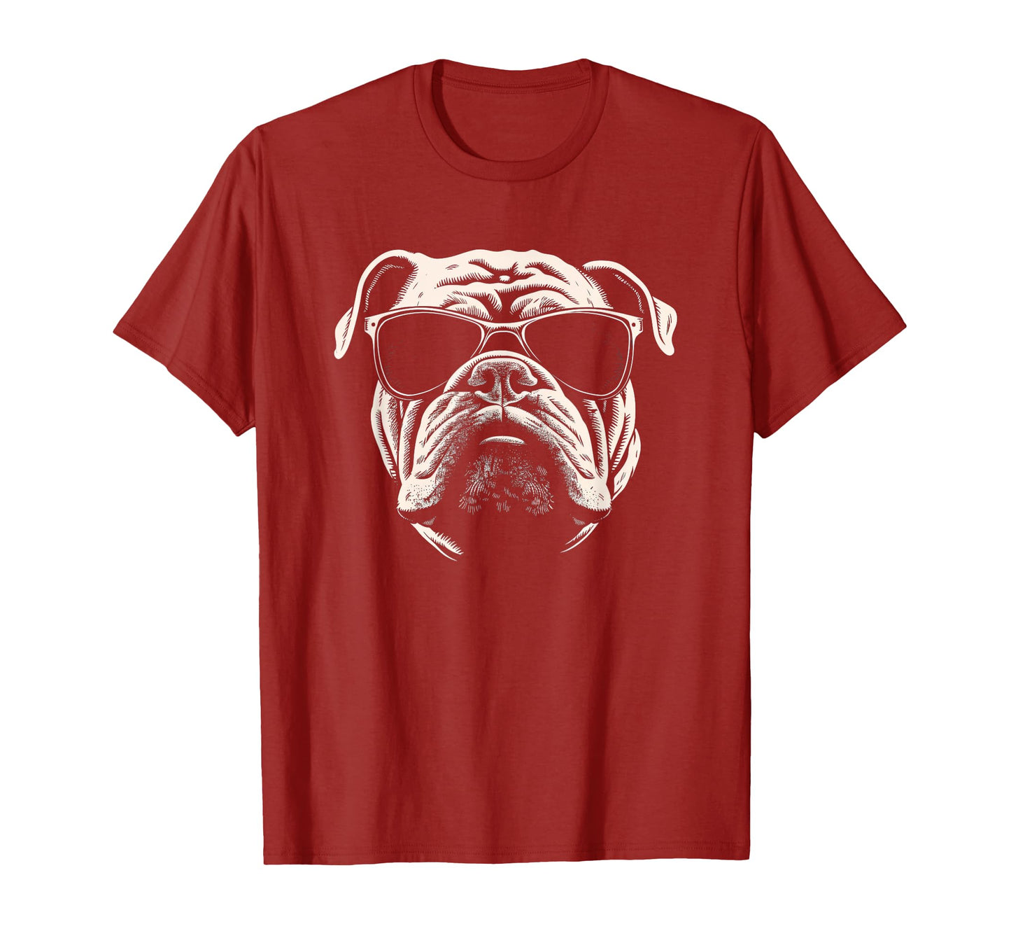 Funny Bulldog cool Graffiti Urban art street Men Women Girls Kids T-Shirt