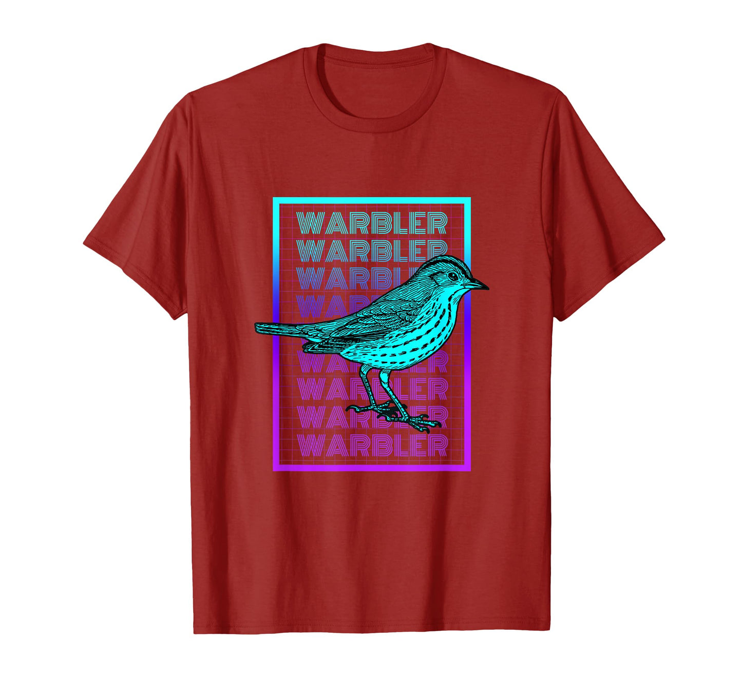 Warbler Bird Vintage Retro Warbler T-Shirt