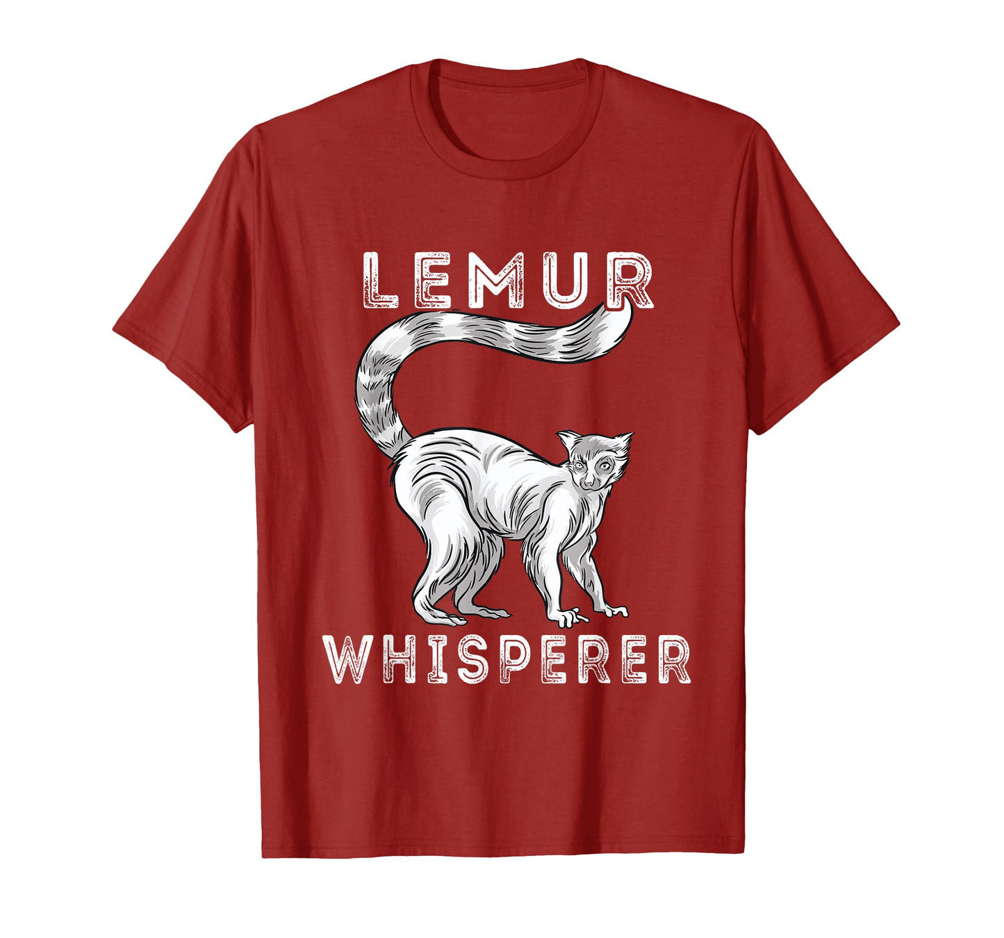 Lemur Whisperer Funny Lemur Lover Lemur Monkey T-Shirt