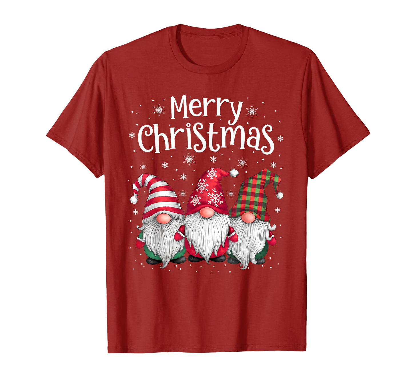 Merry Christmas Gnomes Family Xmas Festive Holiday Gnome T-Shirt