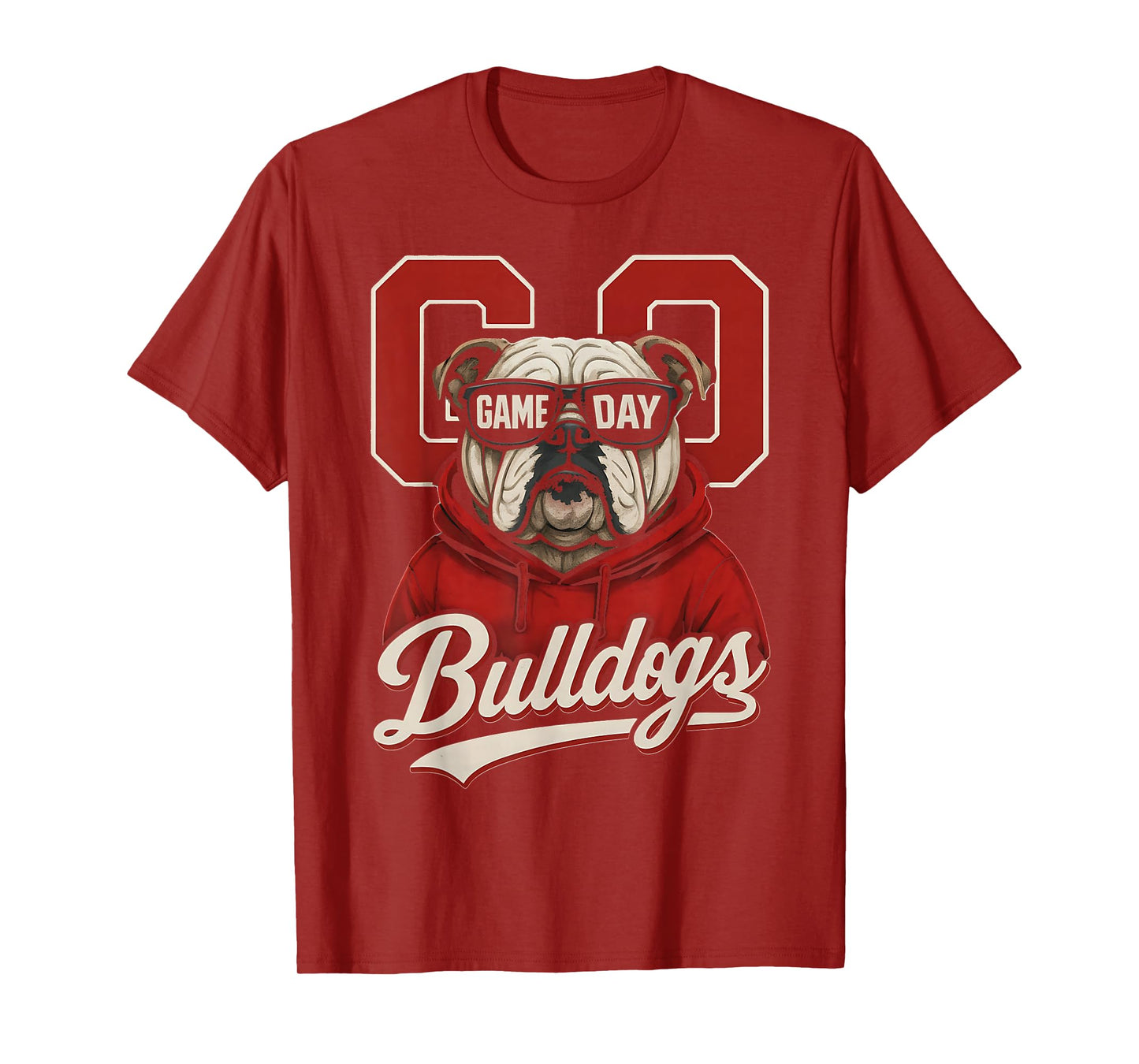 Bulldog Graphic Dawgs Men Women Kid Boy Girl T-Shirt