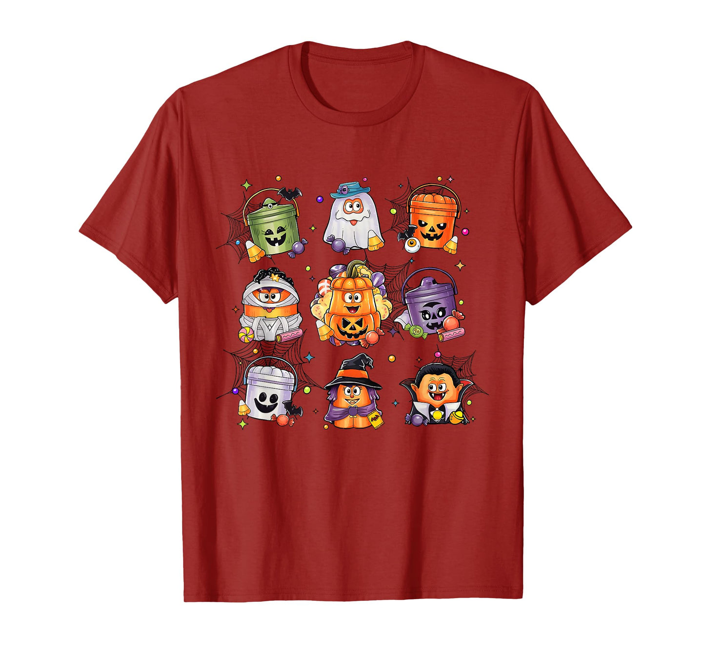 Spooky Nuggets Meal Bucket Halloween Chicken Nugget Spooky T-Shirt
