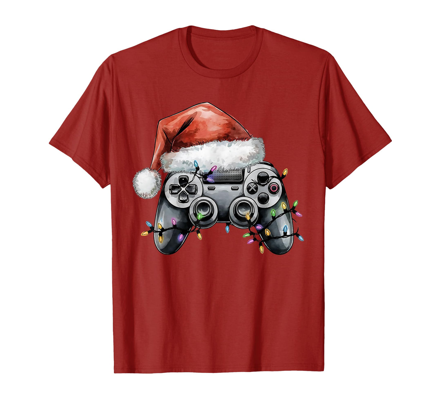 Christmas Video Gamer Controller Xmas Gaming Men Boys Kids T-Shirt