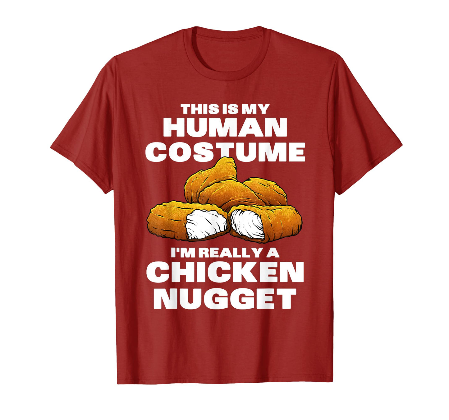 Chicken Nugget Costume For Men Women Kids Chicken Nugget T-Shirt