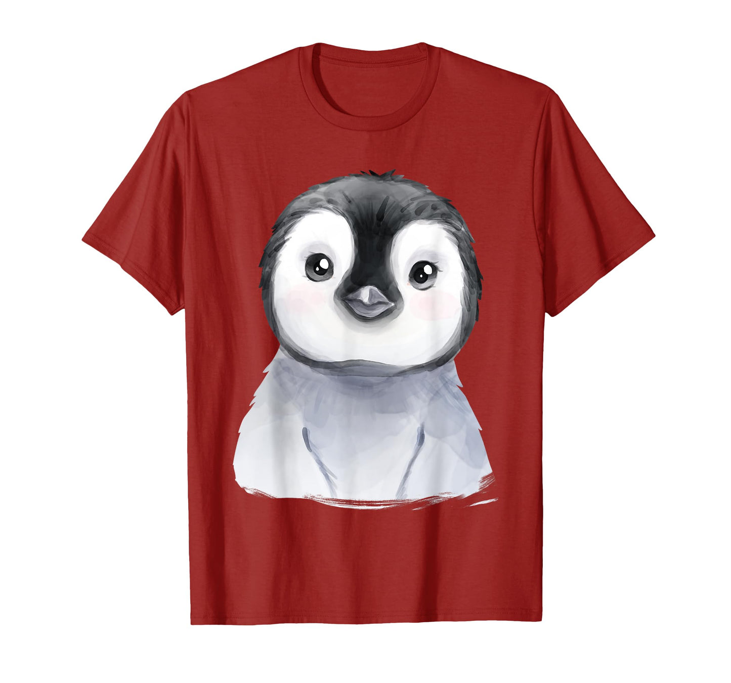 Baby Penguin Chick Watercolor T-Shirt