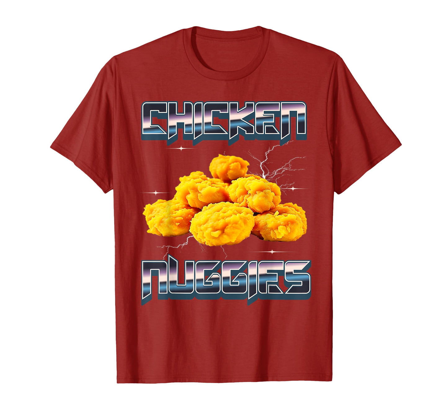 Chicken Nuggets Nuggies Meme Band T-Shirt
