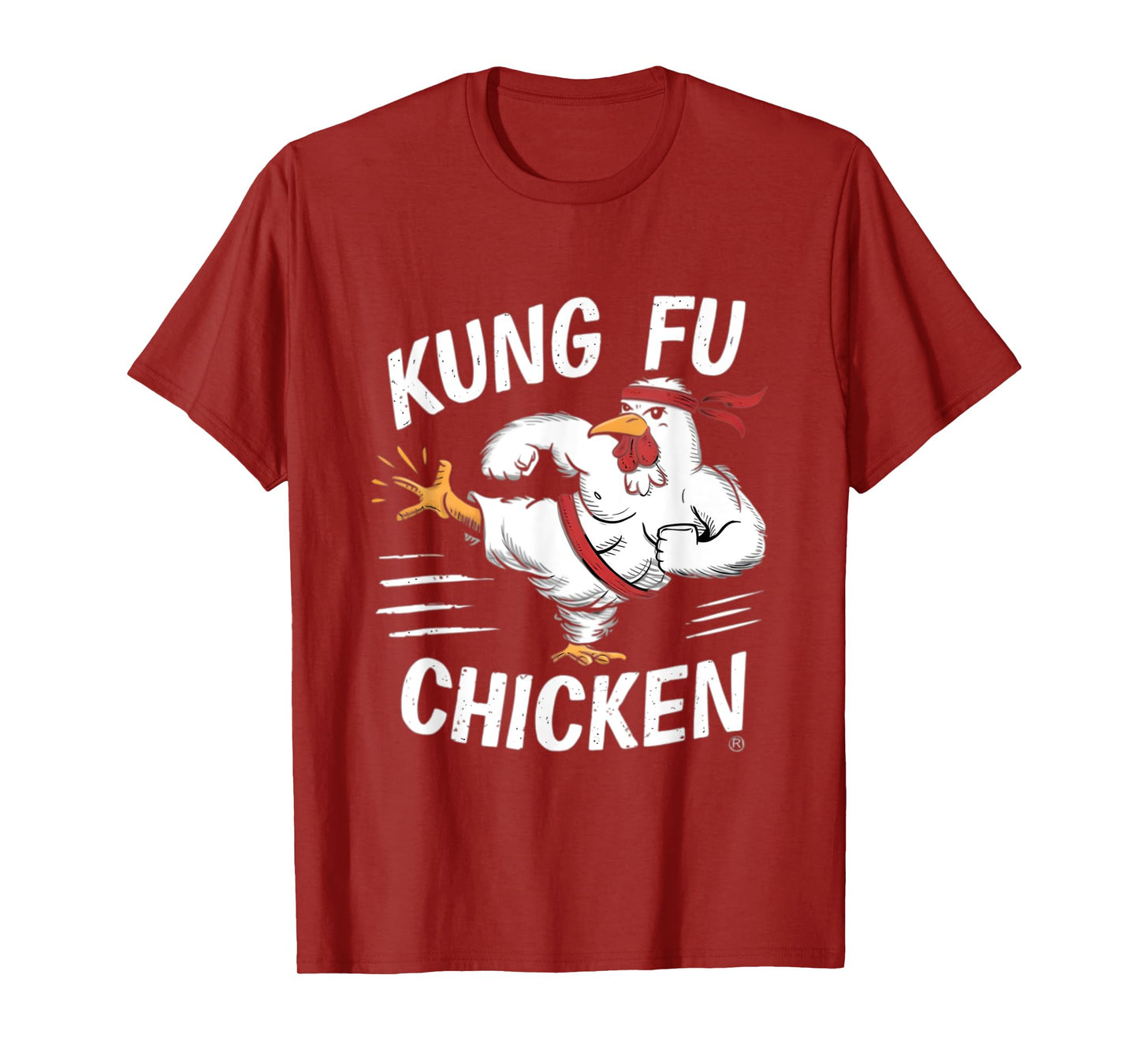 Kung Fu Chicken Funny Karate Rooster Women Men Chicken T-Shirt