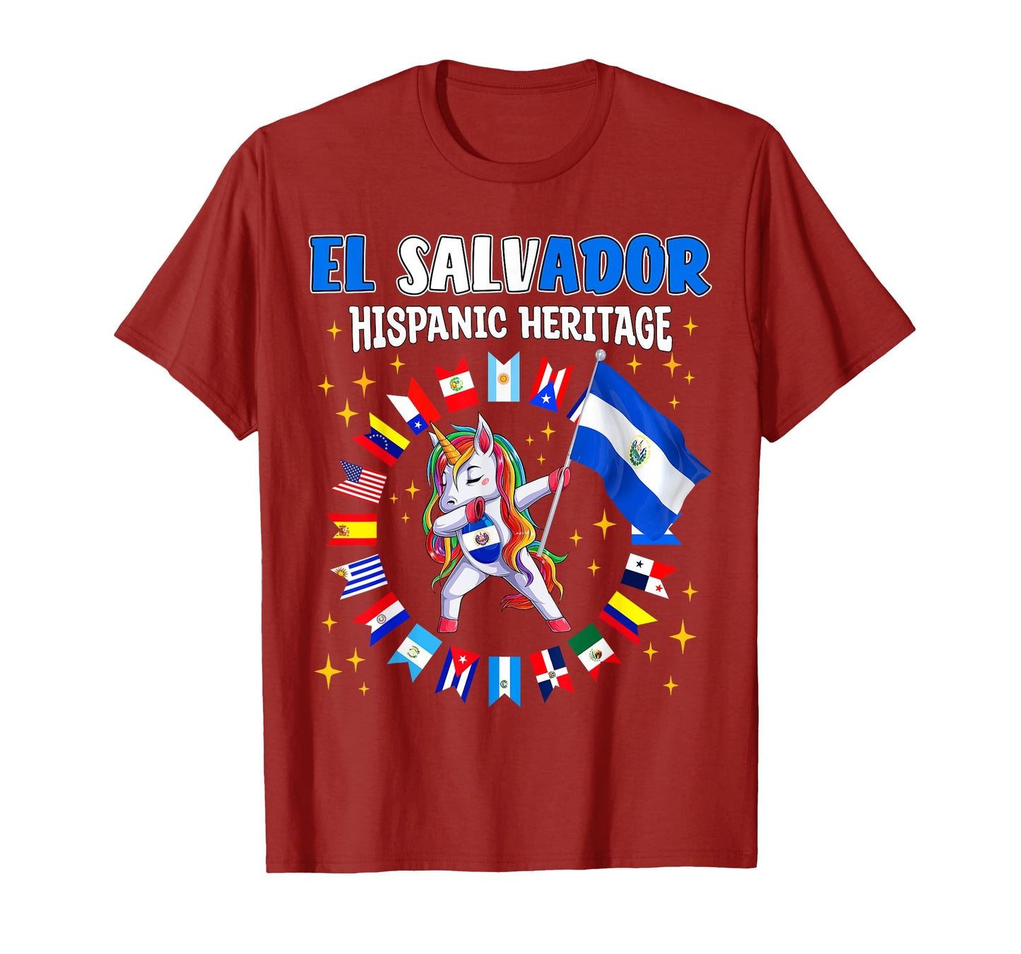 Hispanic Heritage Month El Salvador kids boys girls toddler T-Shirt