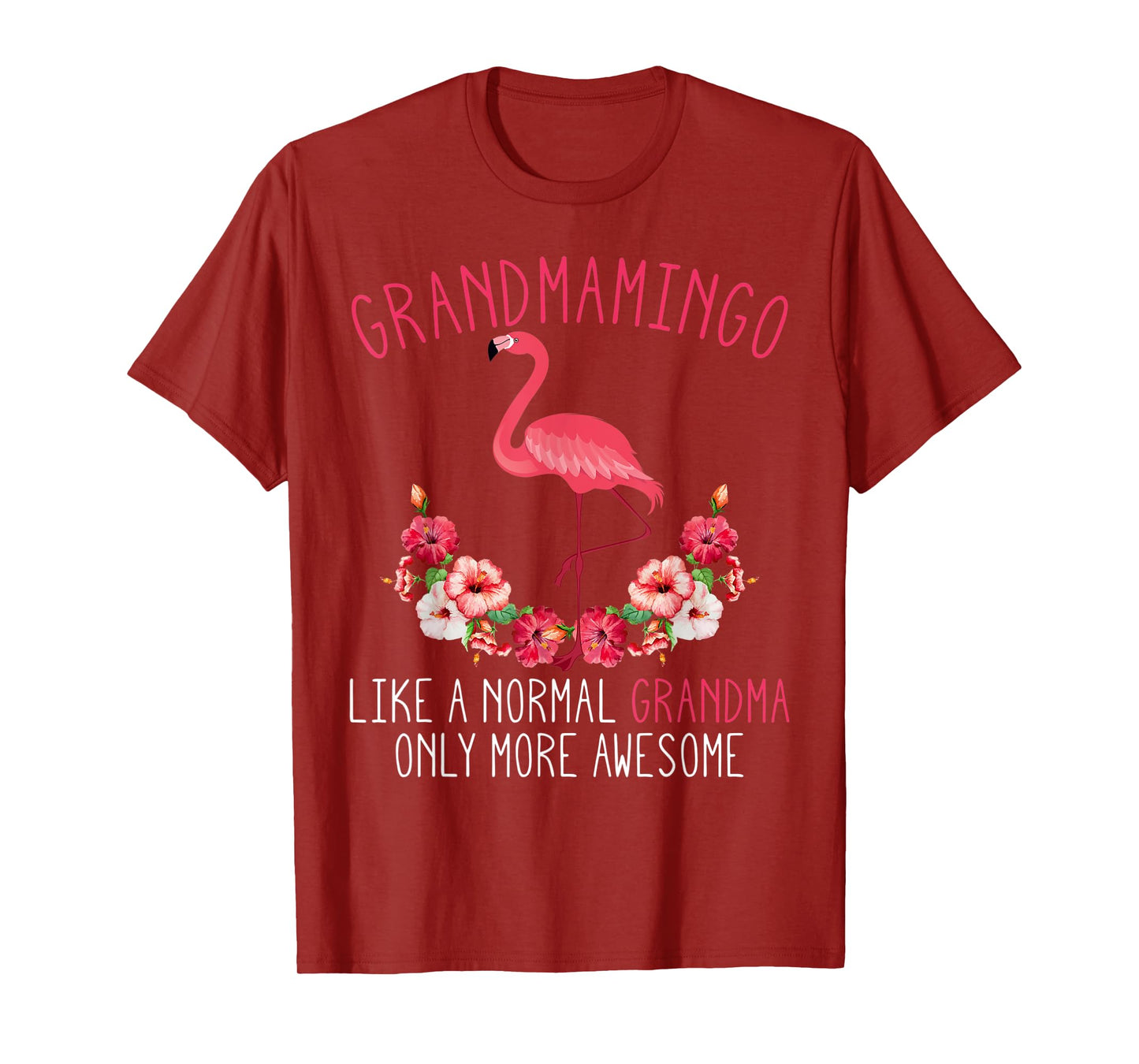 Grandmamingo Blessed Grandma Flamingo Granny Grandmother T-Shirt