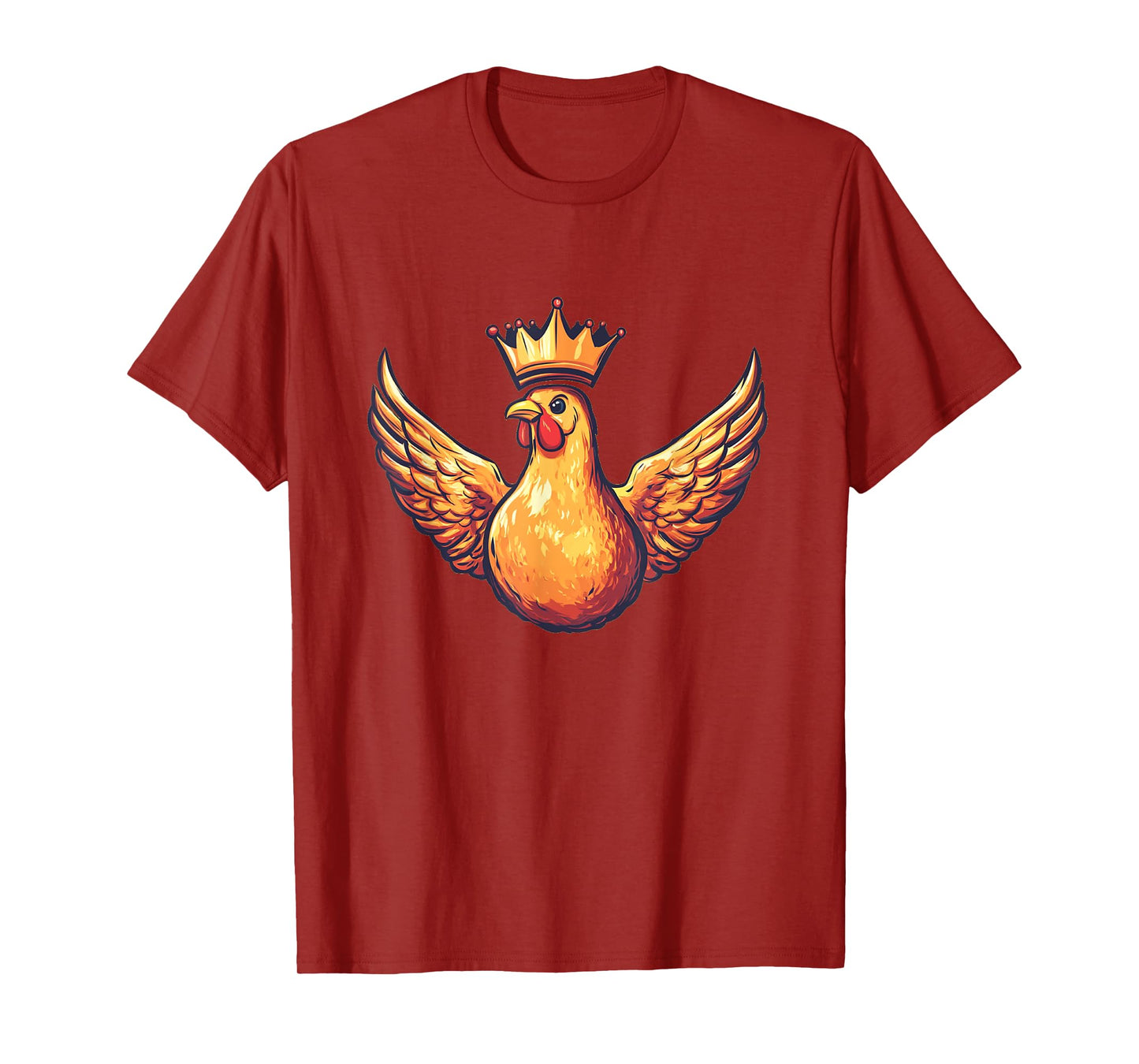 Funny Wings Costume for Chicken and King Lovers T-Shirt