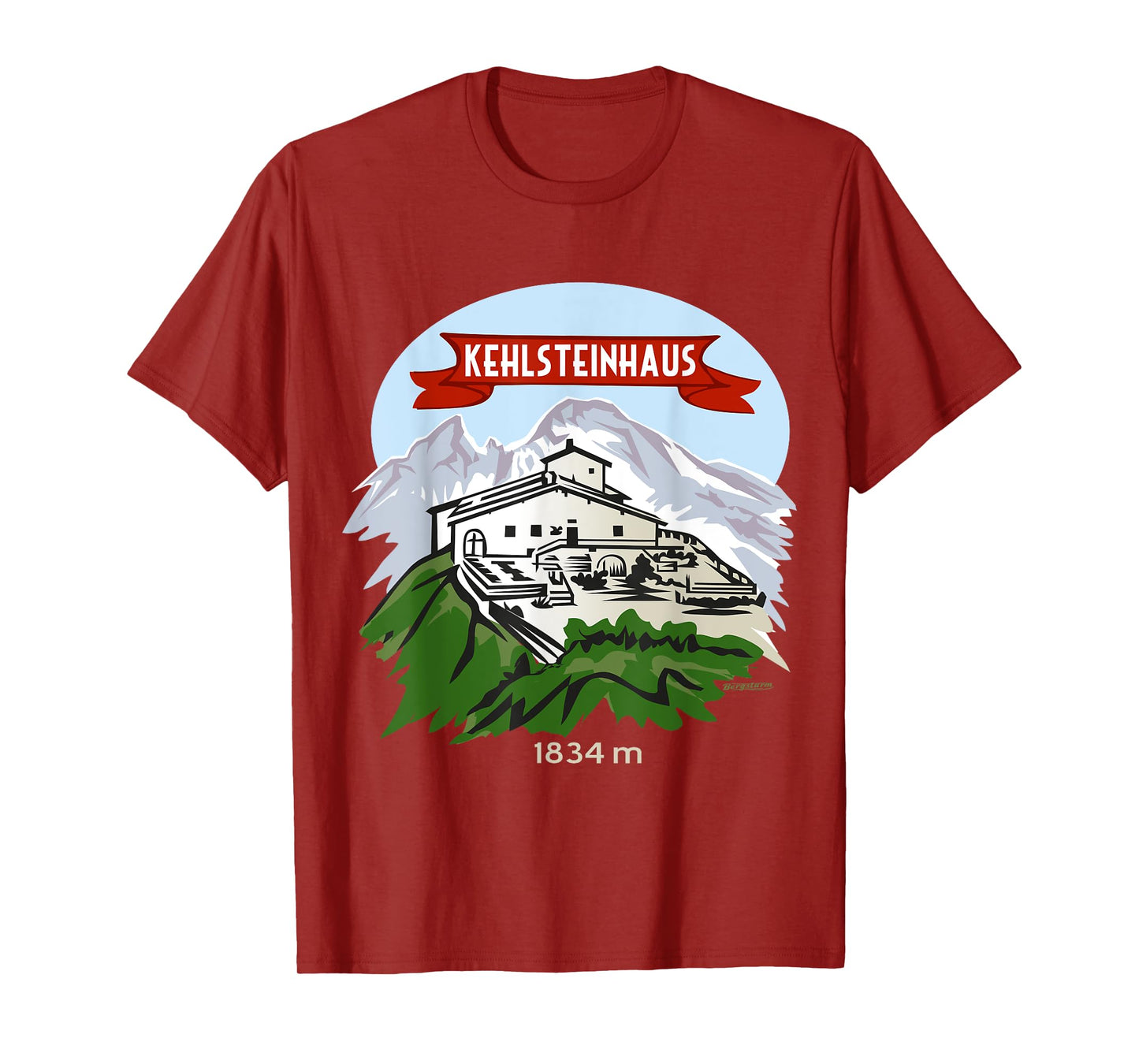 Eagles Nest Throatstone House Kehlstein Berg Bayern T-Shirt