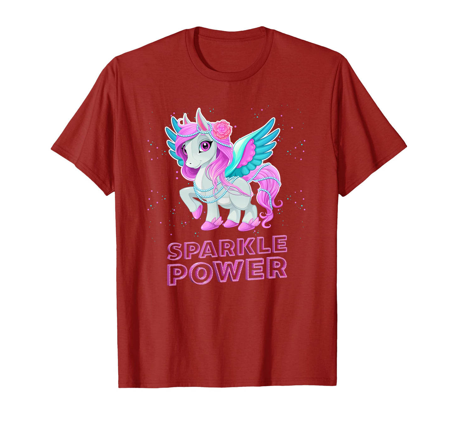 Cute Pegasus Adorable Girls Gift T-Shirt