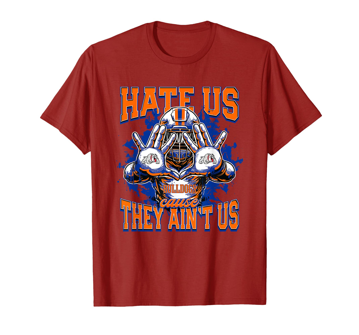 Freeport Bulldogs Logo Hate Us Cause They Ain't HS T-Shirt
